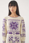 Embroidered Mini Dress Milos