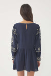 Embroidered Mini Dress Milos