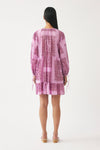 Cotton voile print mini dress Nalii