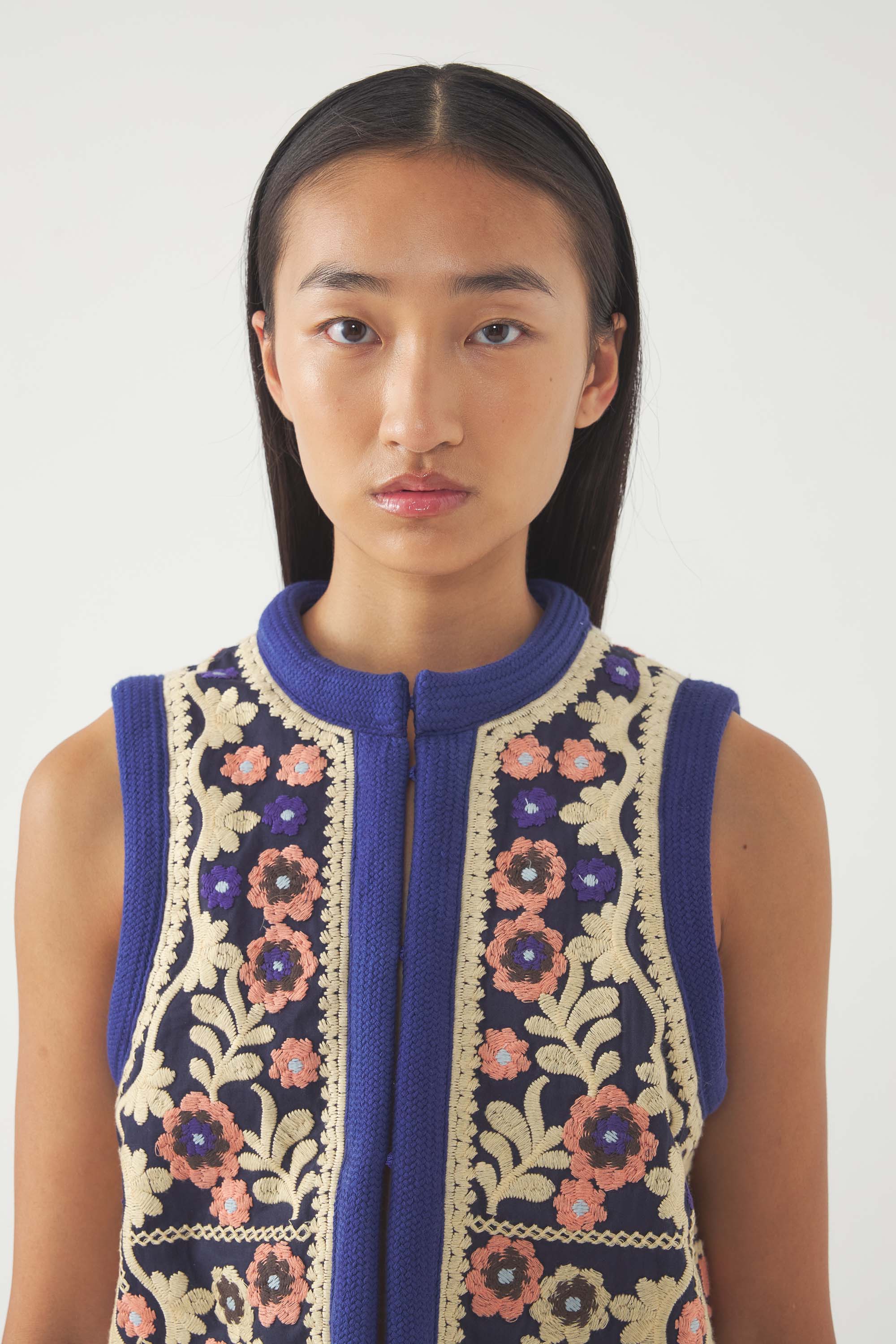 Embroidered Vest Ossie