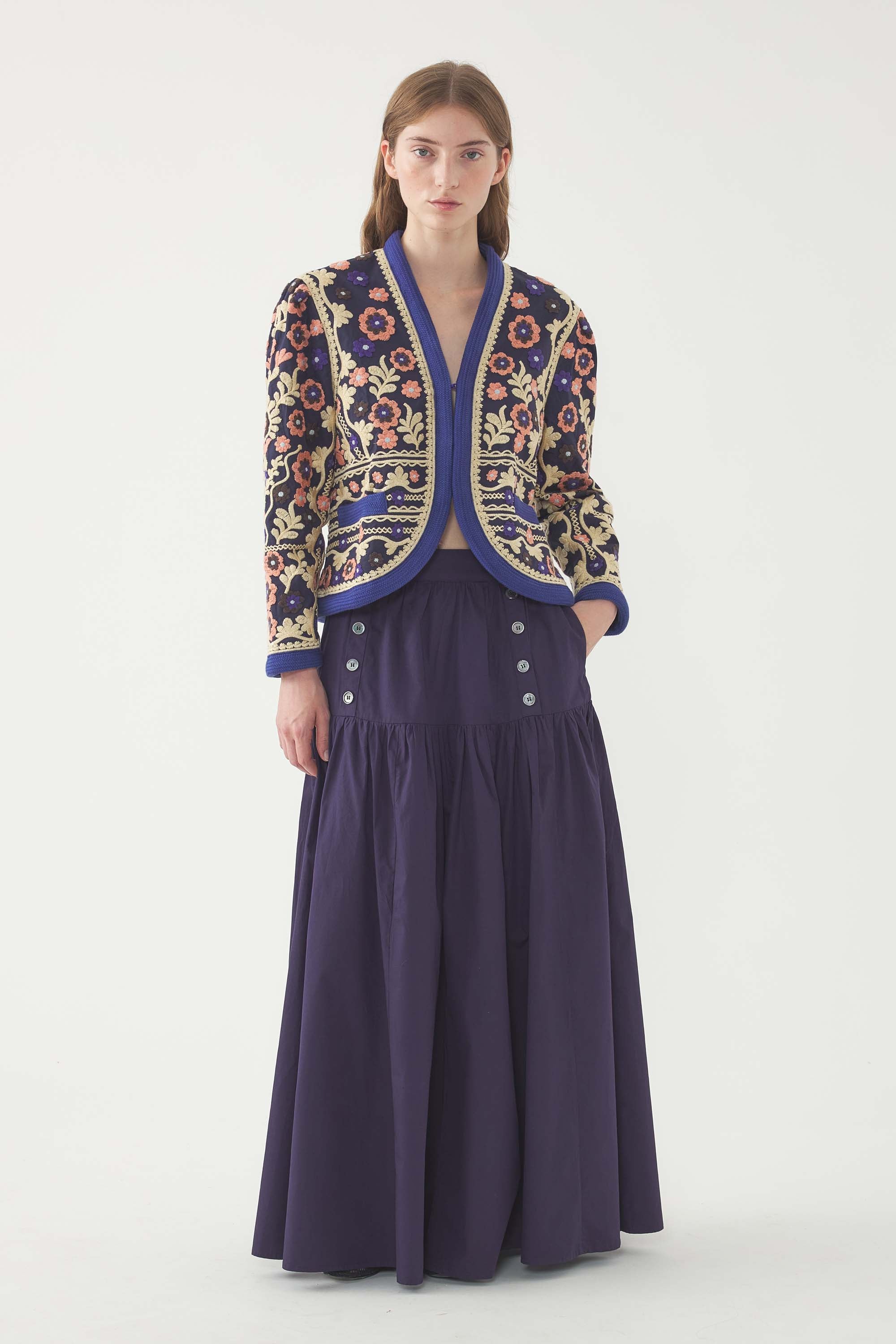 Embroidered Jacket Ossie