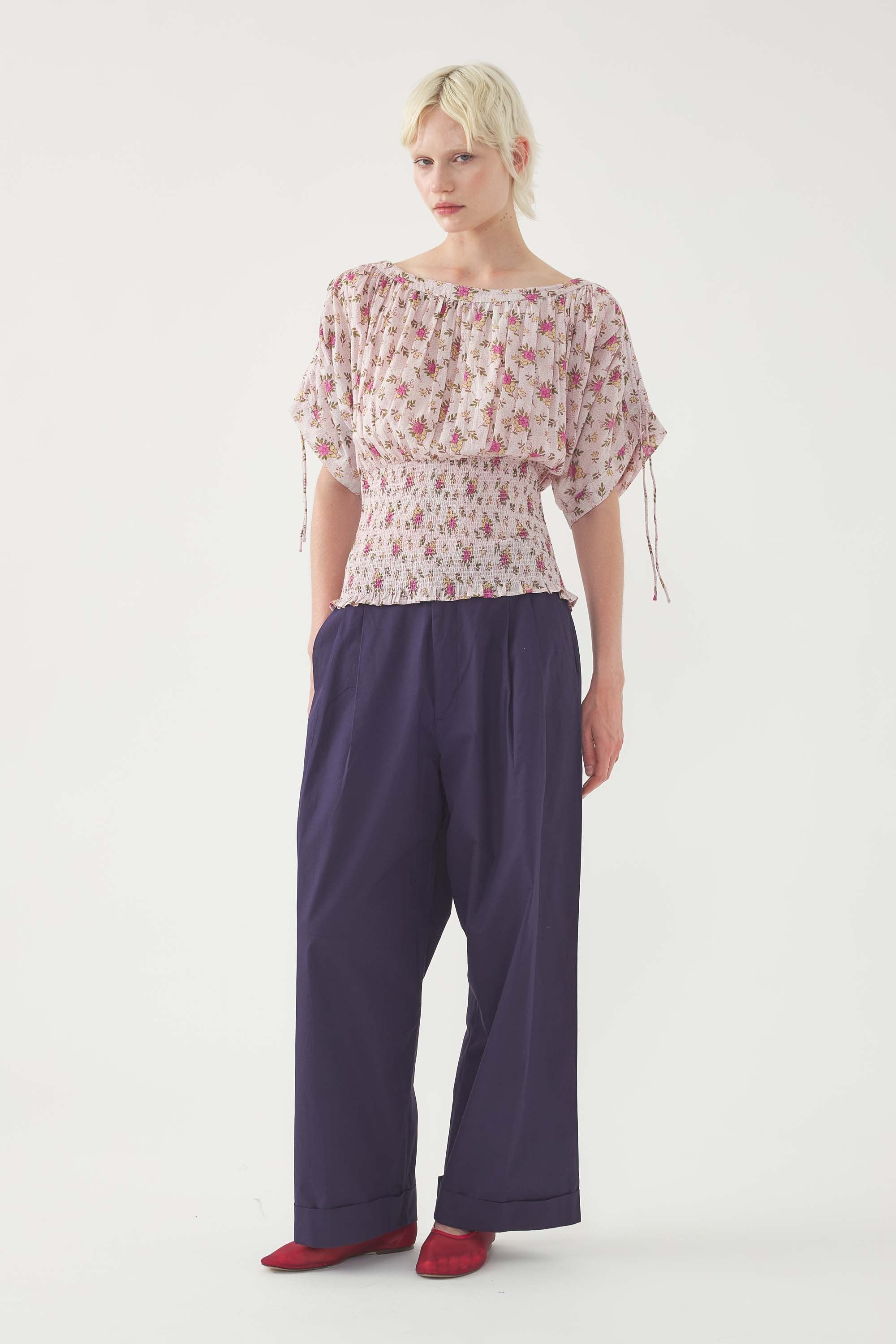 Smocked Top Pada