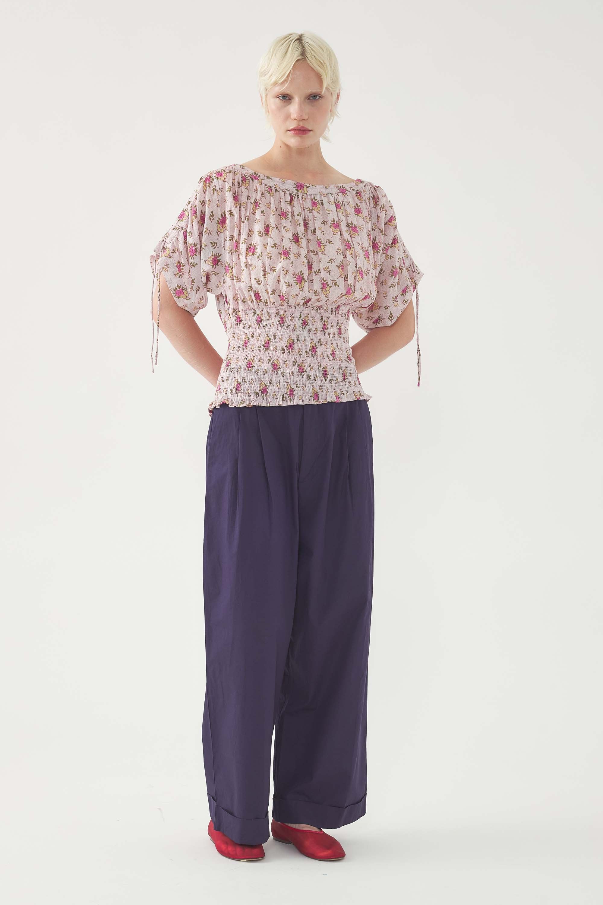 Smocked Top Pada