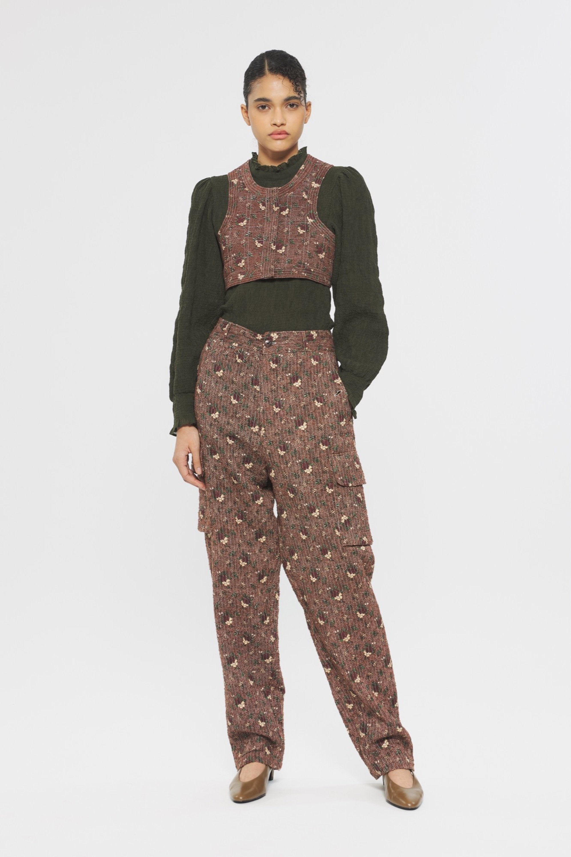 Paddy Print gilet