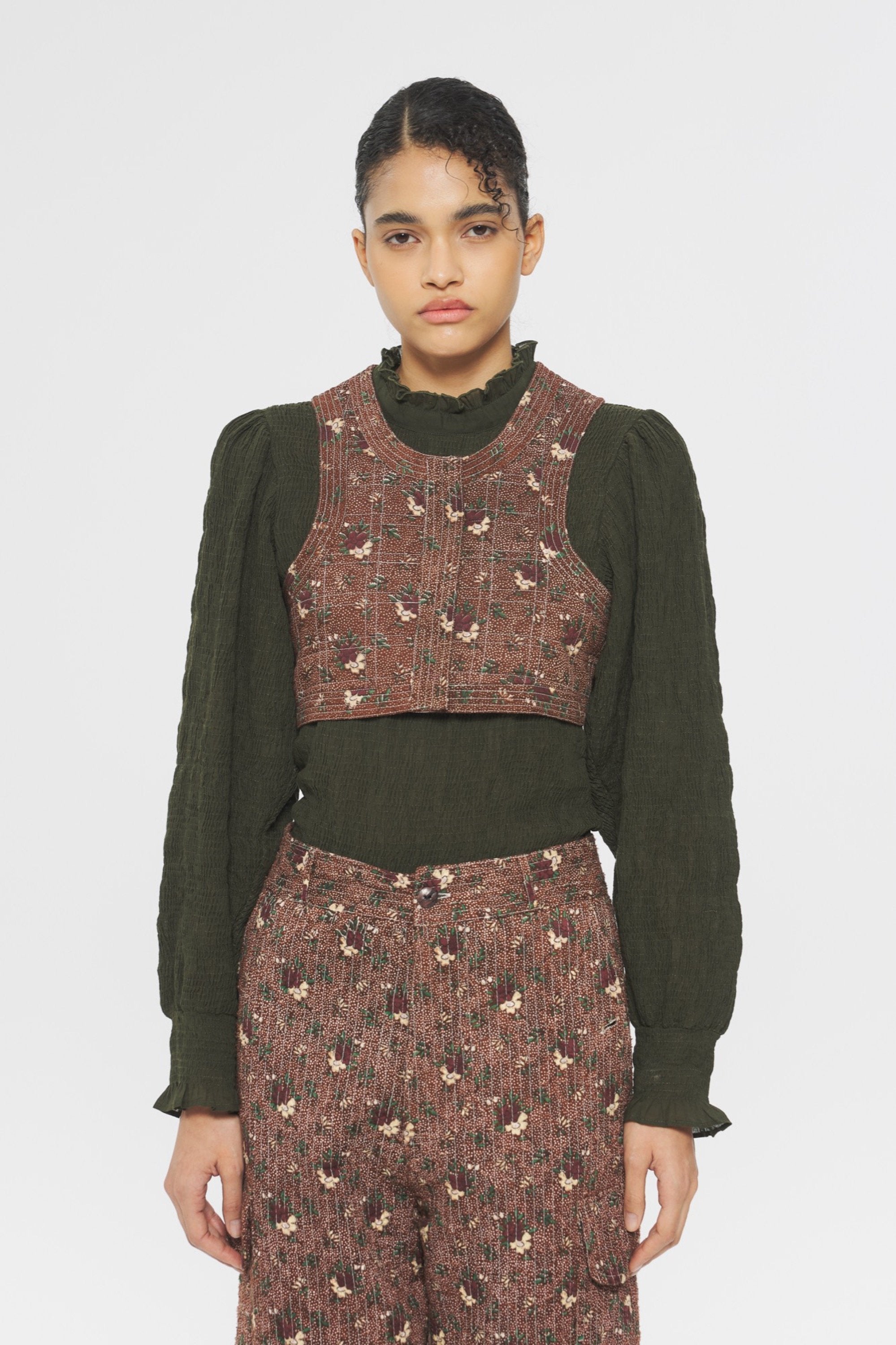 Paddy Print gilet