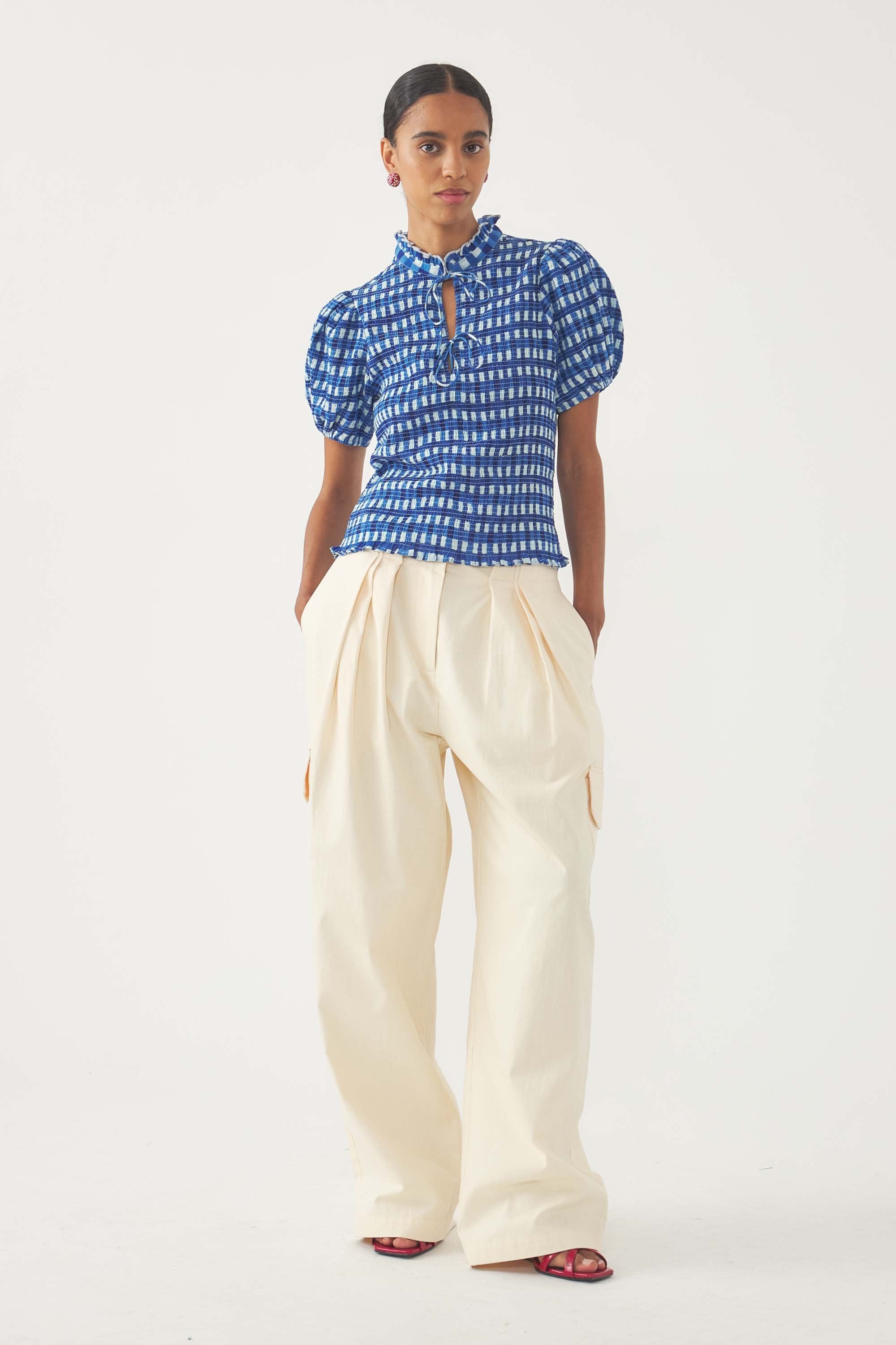 Smocked Blouse Polly