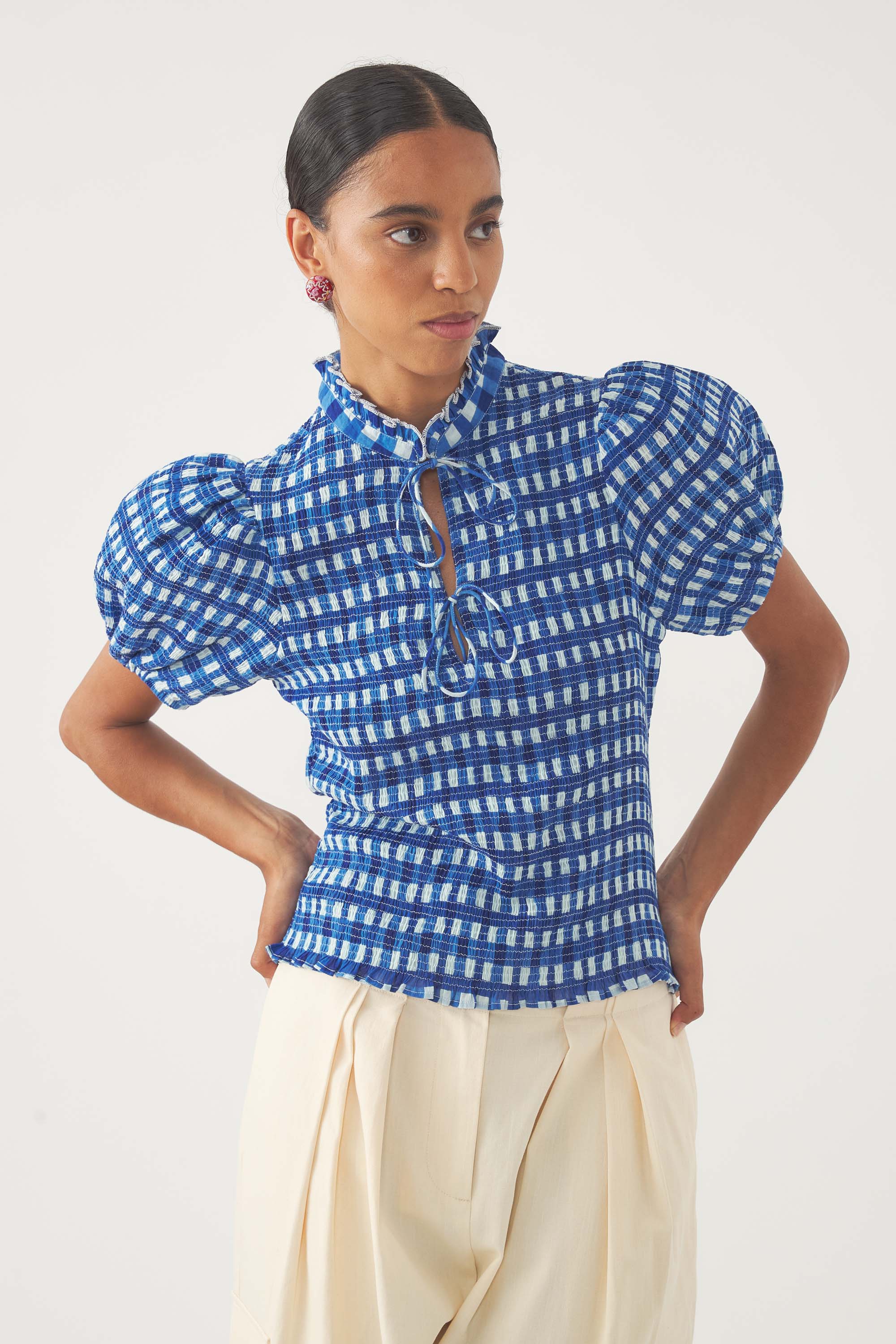 Blouse smockée Polly