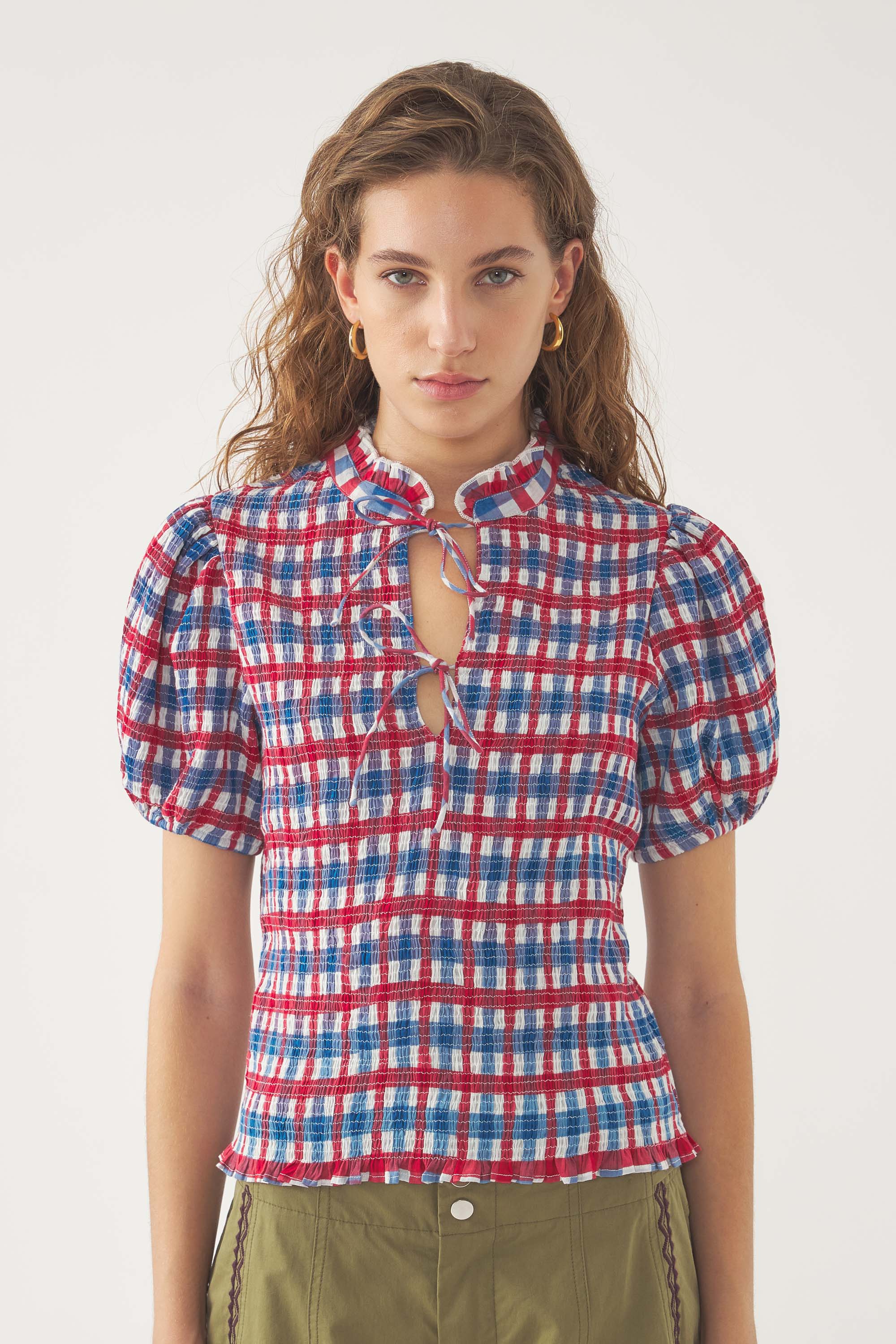 Smocked Blouse Polly