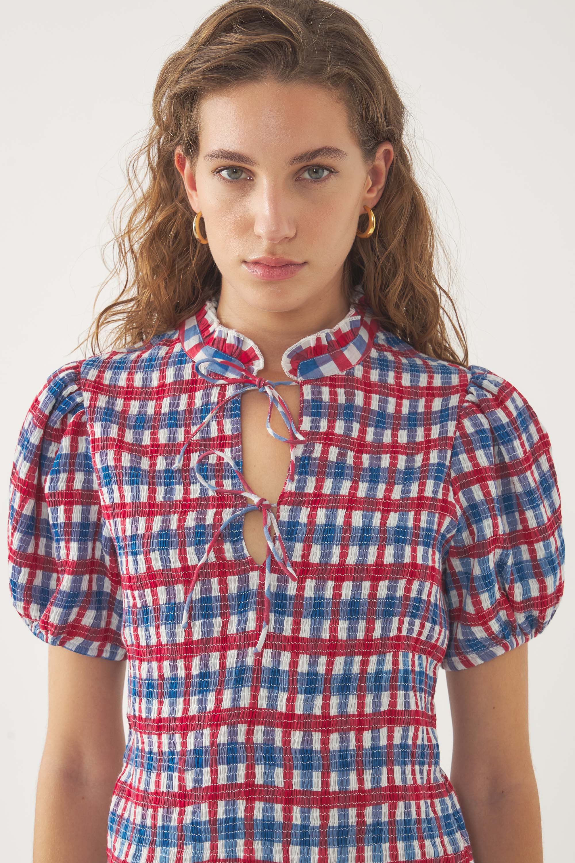 Smocked Blouse Polly