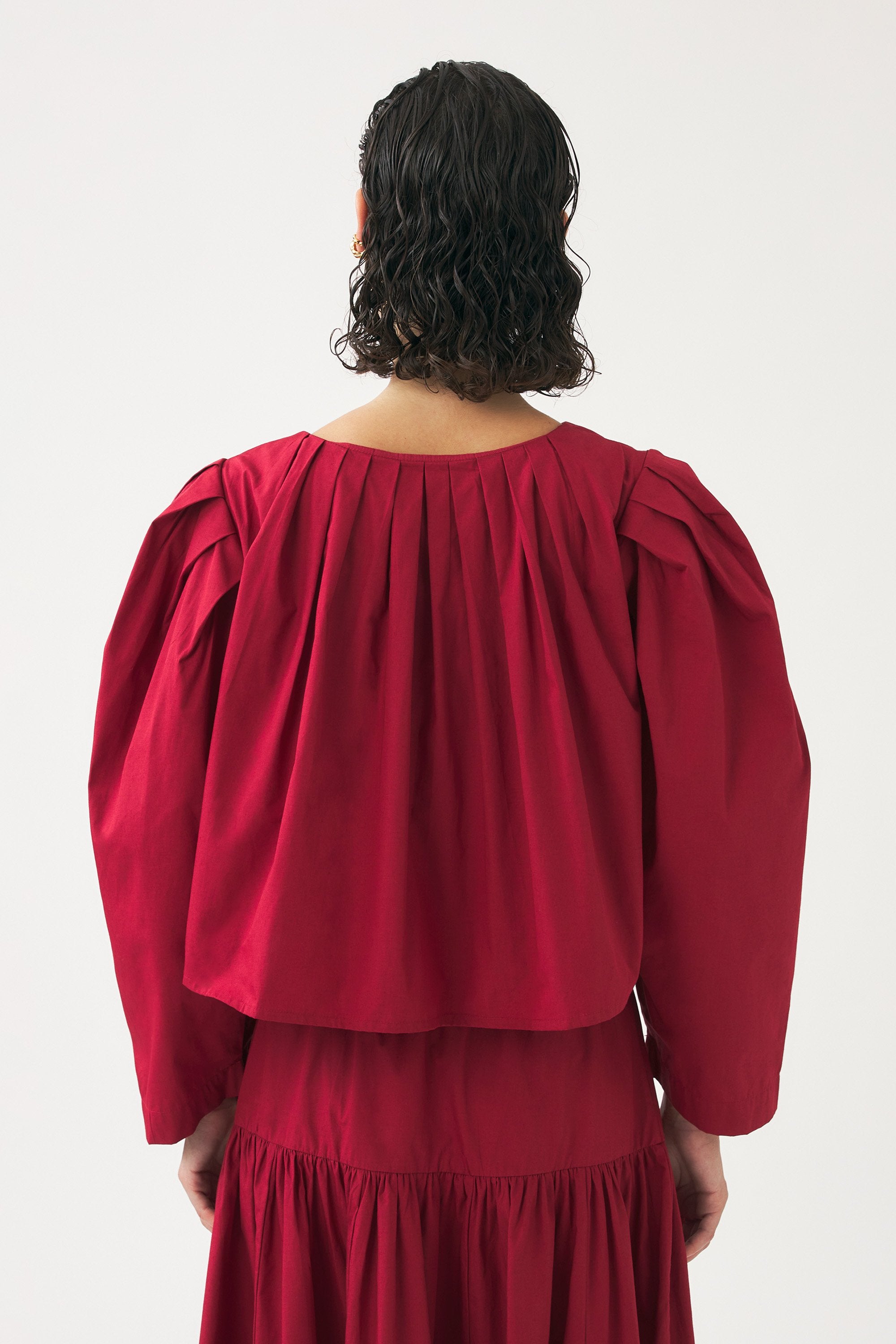 Cropped jacket in Pop