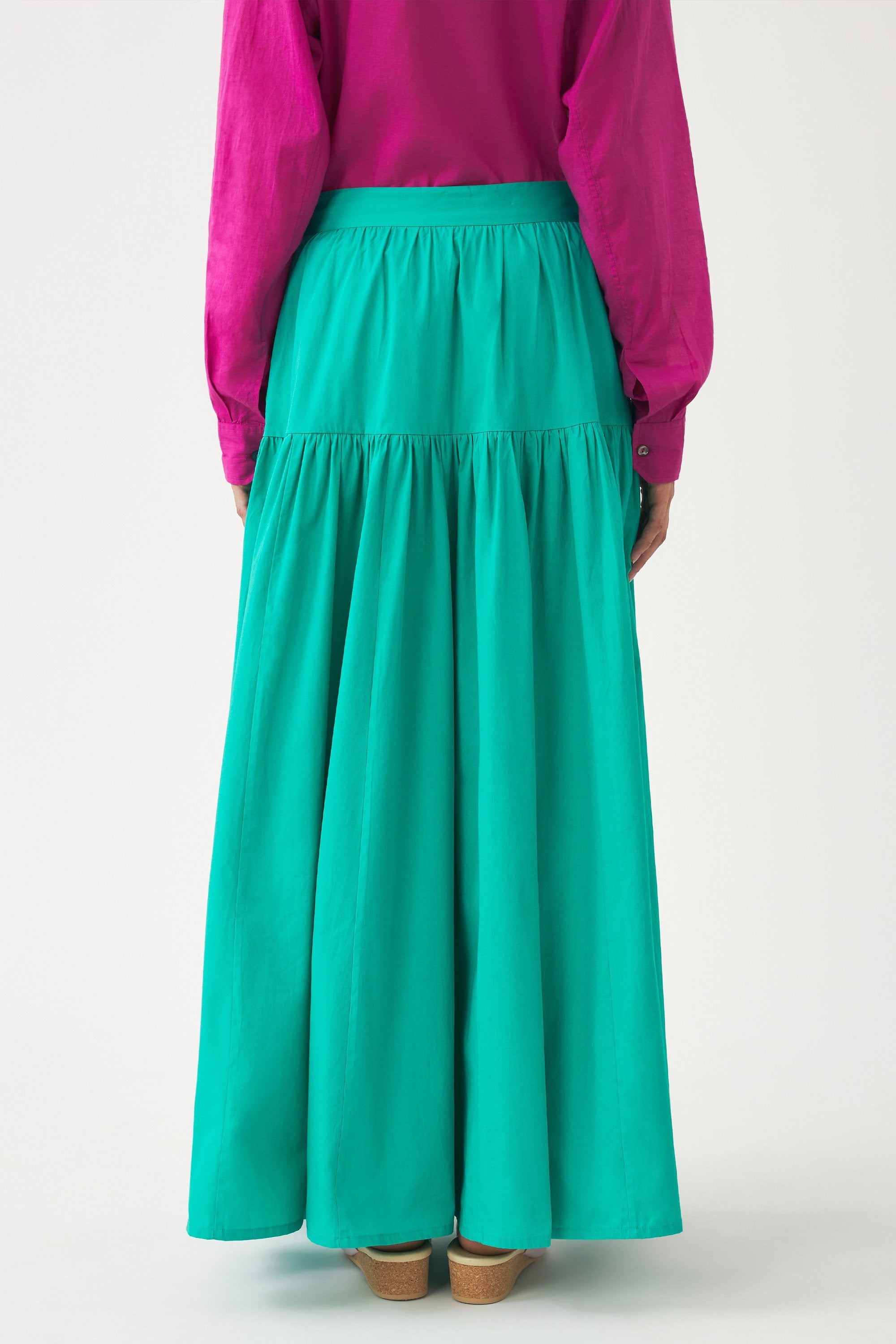 Maxi skirt in Pop