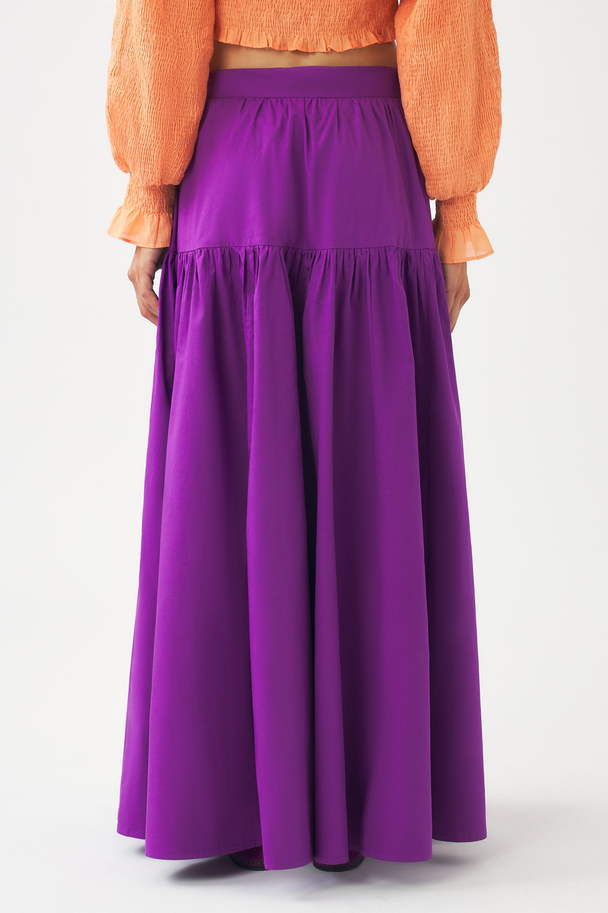 Maxi skirt in Pop