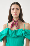 Robe longue à épaules dénudées Pop