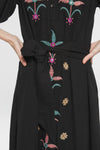 Rafi Embroidered maxi dress