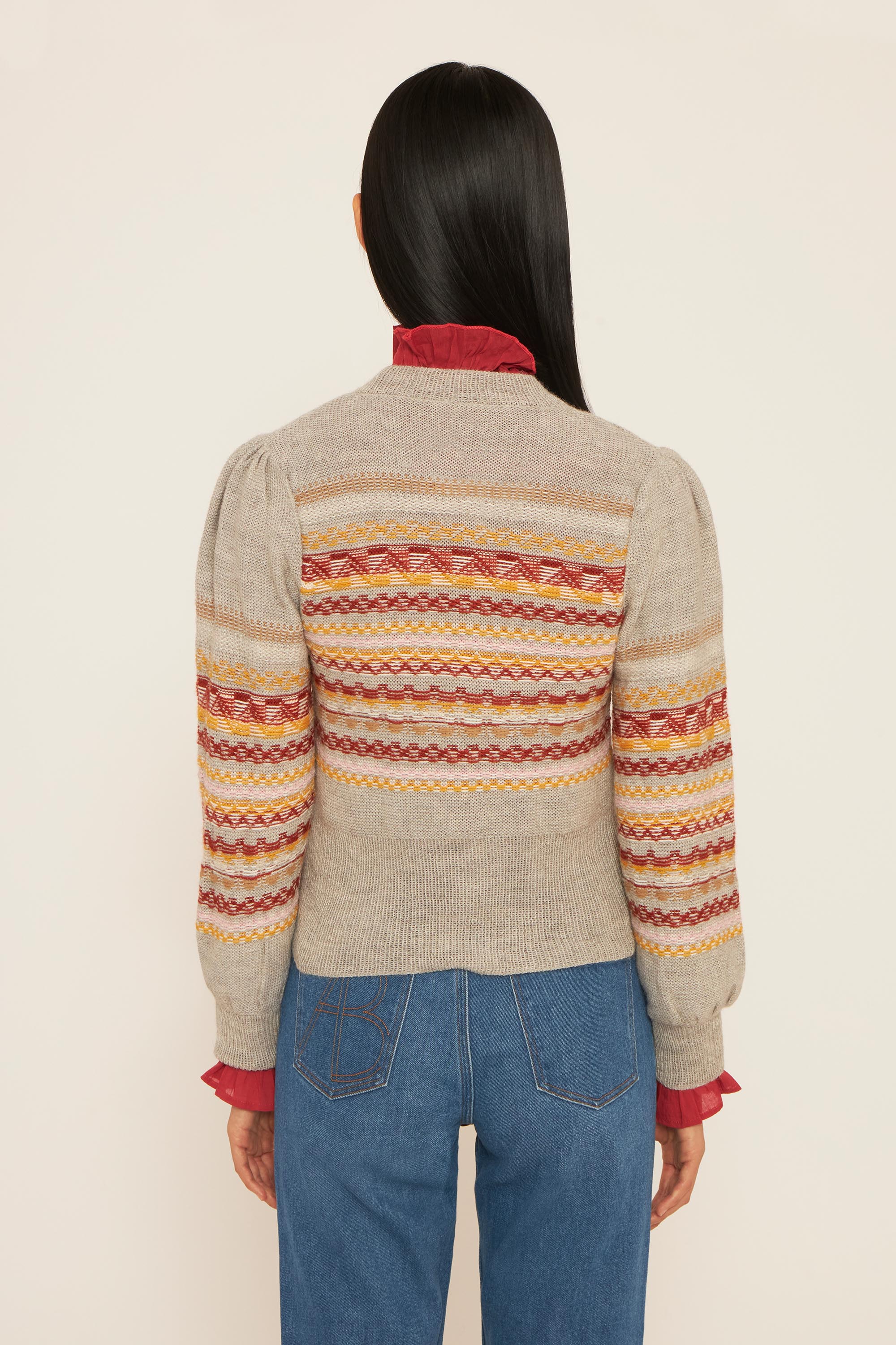 Alpakastrickjacke Roberto