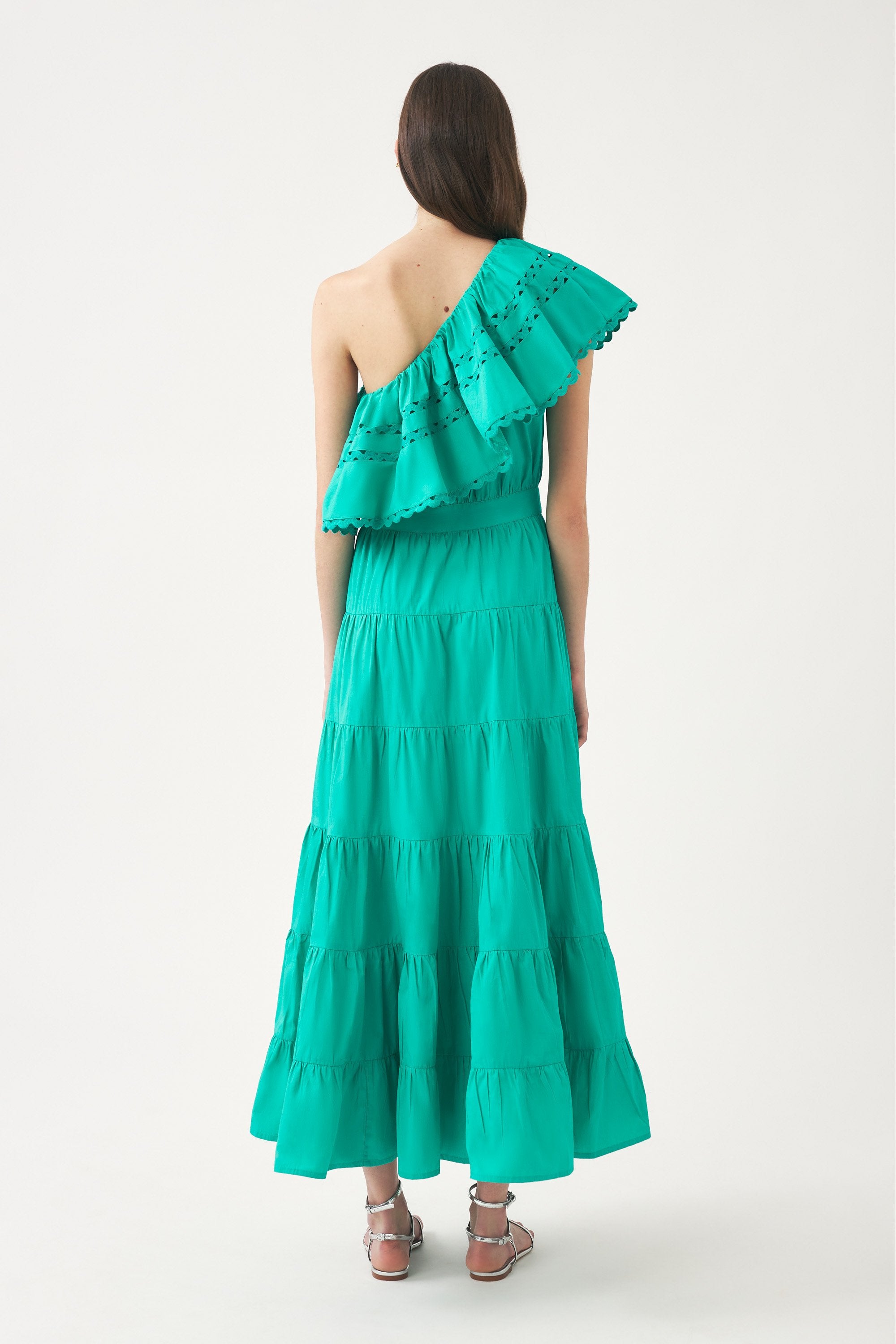 Robe longue asymétrique Rodo