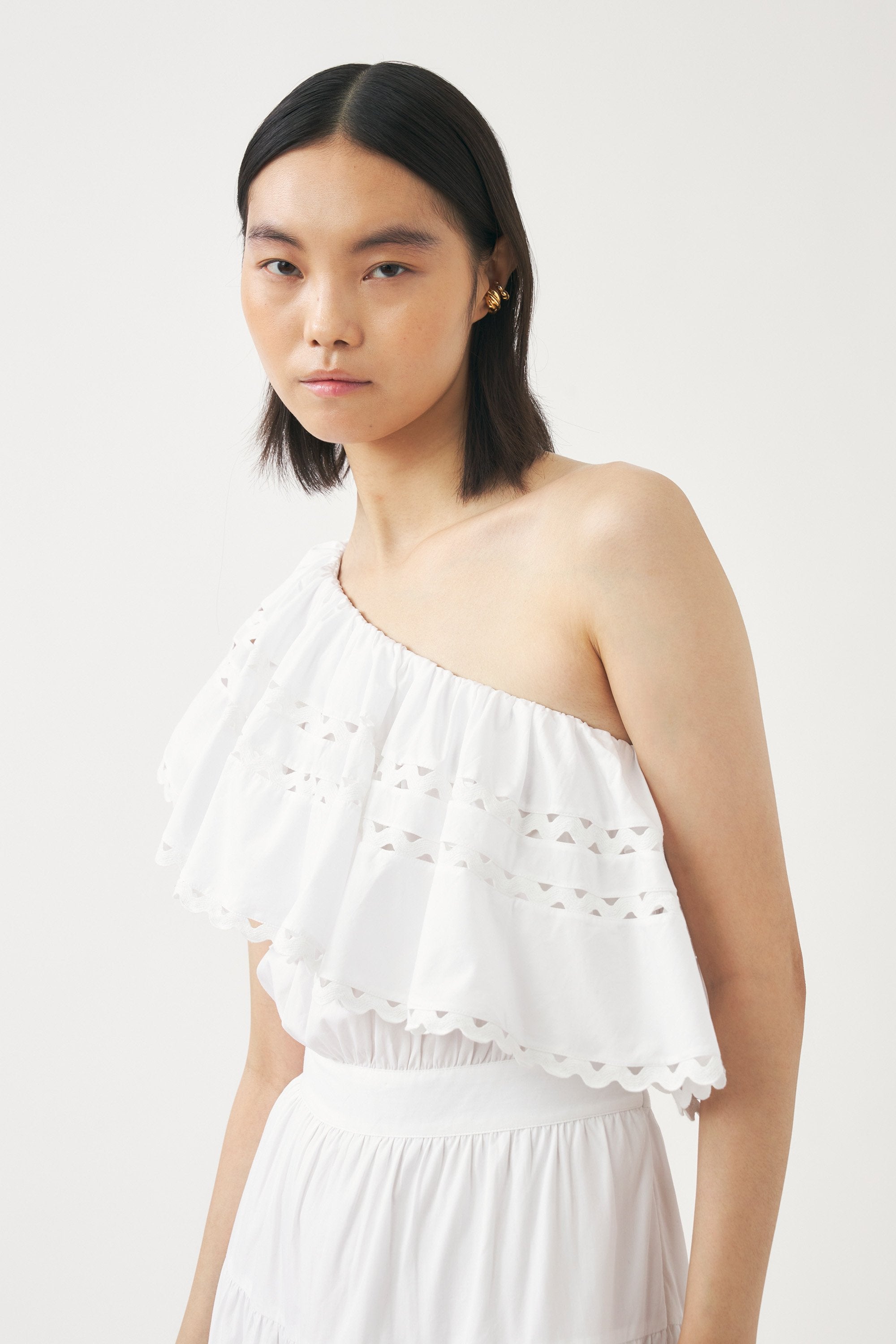 Robe longue asymétrique Rodo
