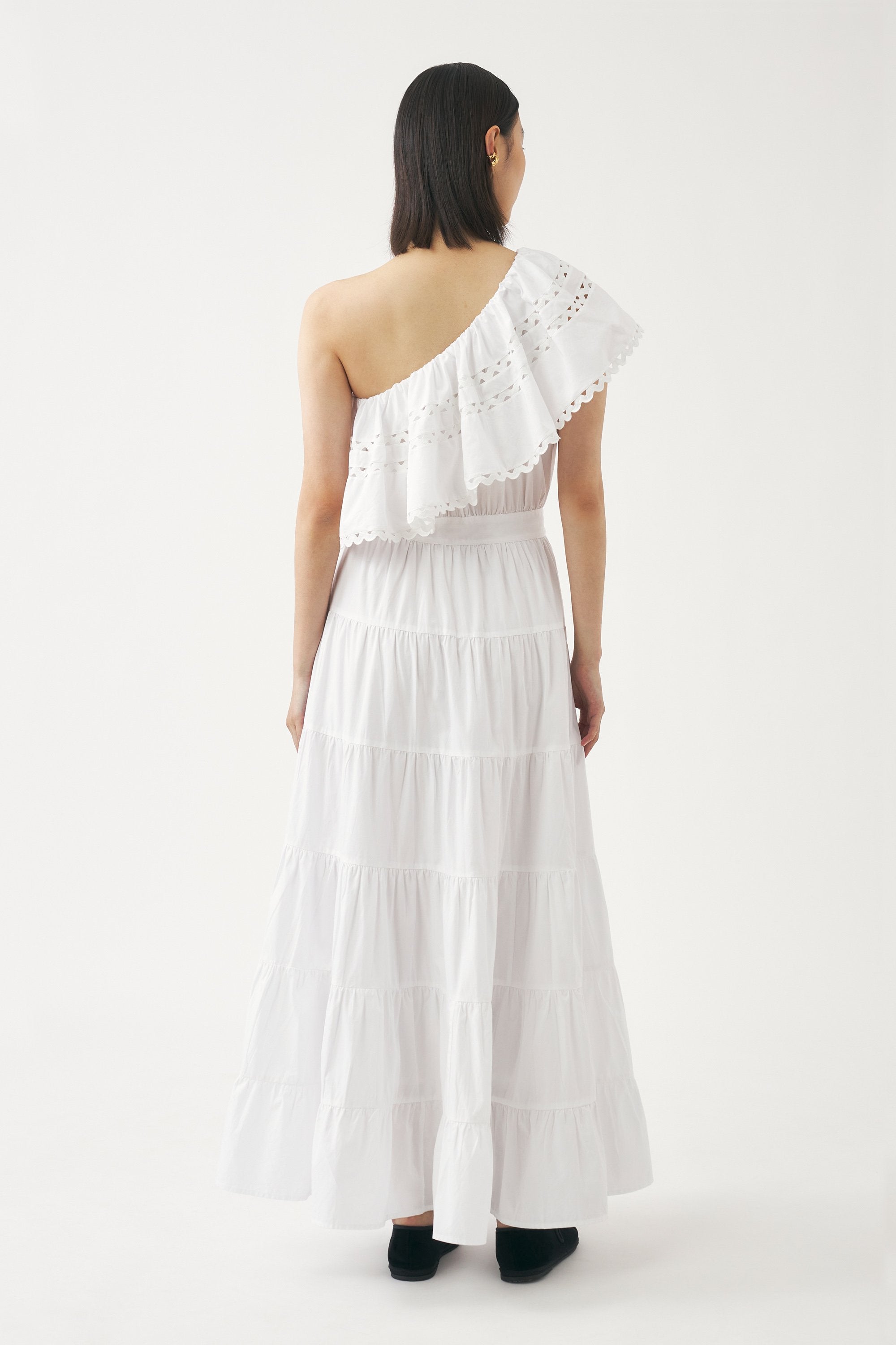 Robe longue asymétrique Rodo