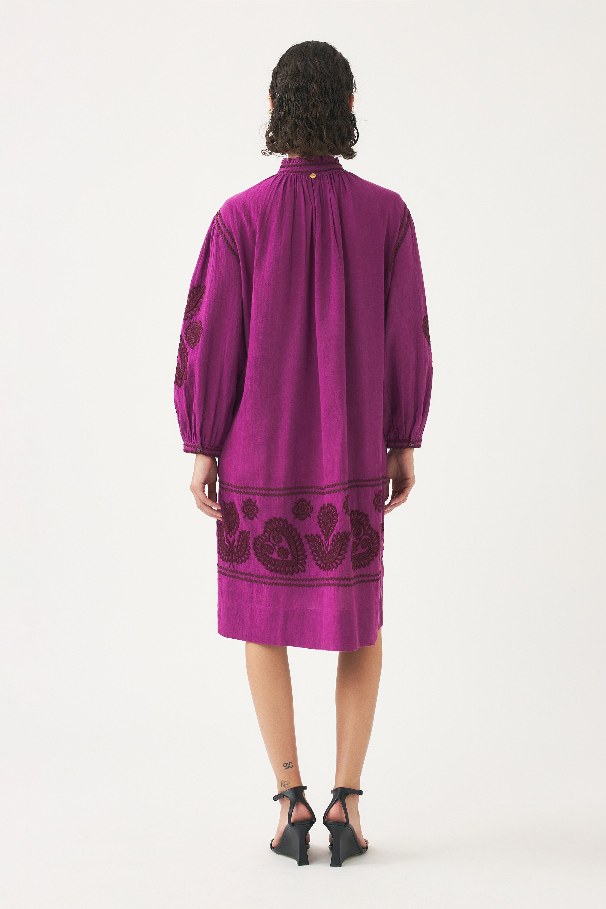 Blouse with Hungarian-inspired embroidery Rony