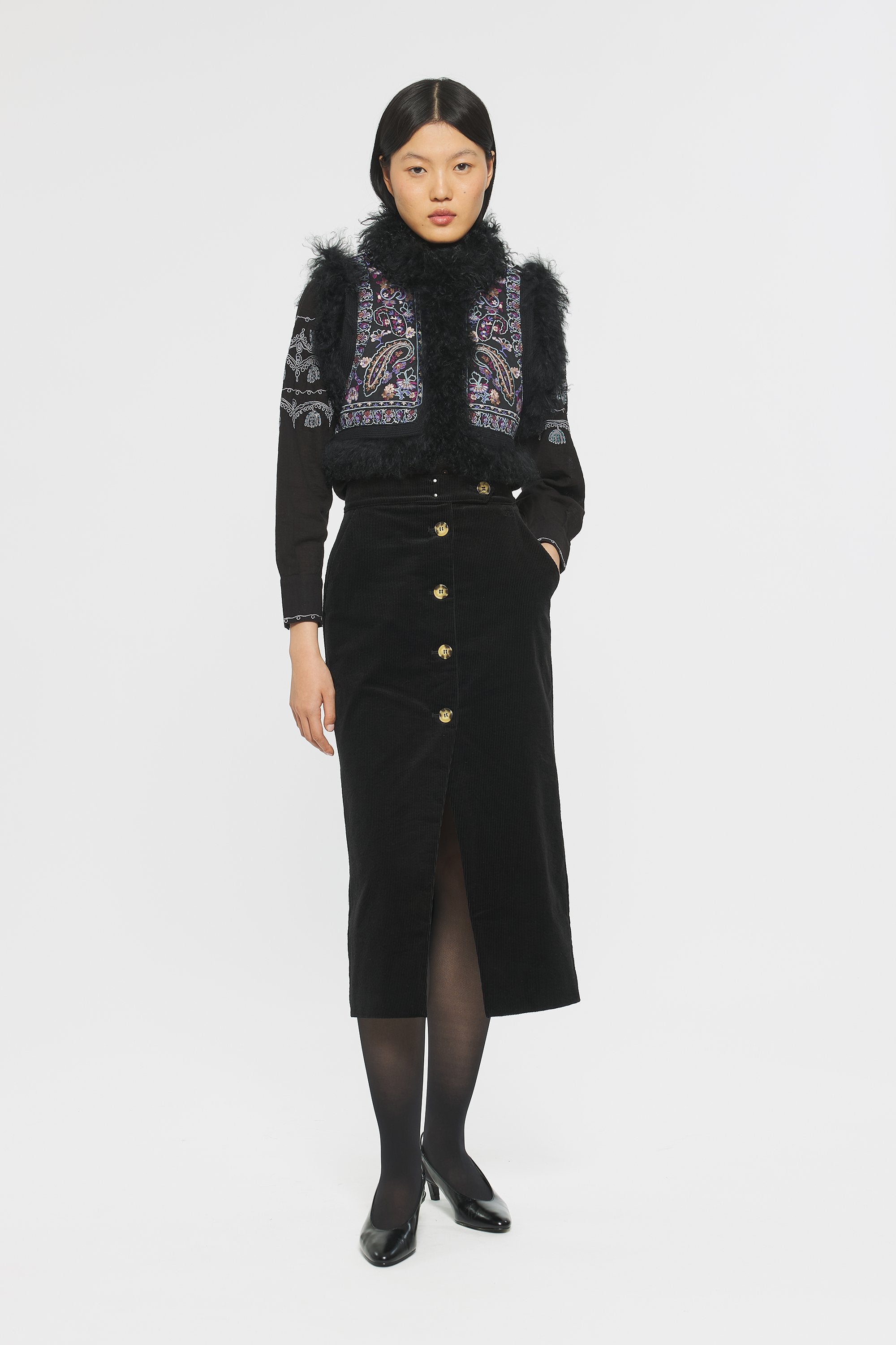 Roza Embroidered bolero