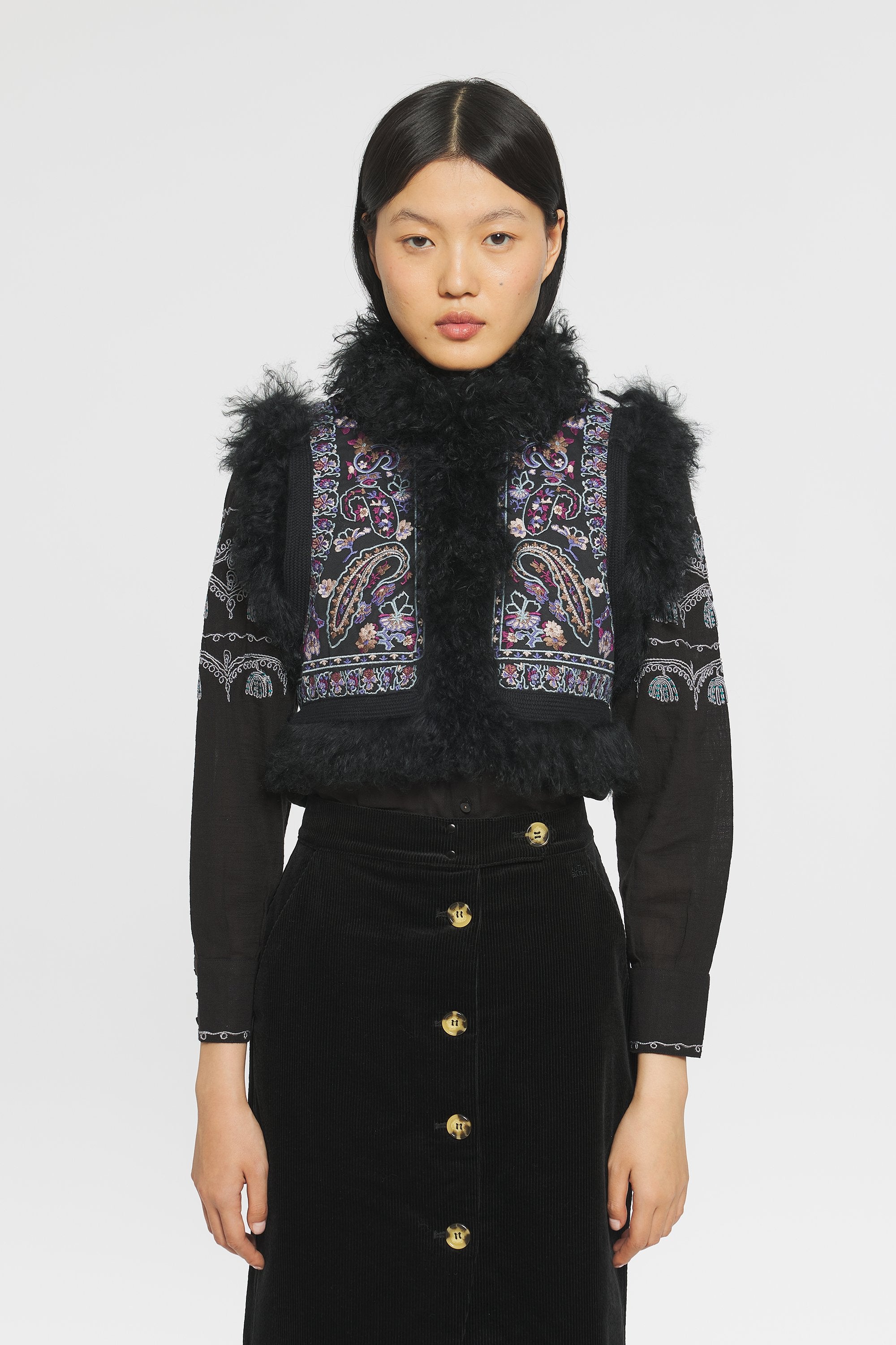 Roza Embroidered bolero