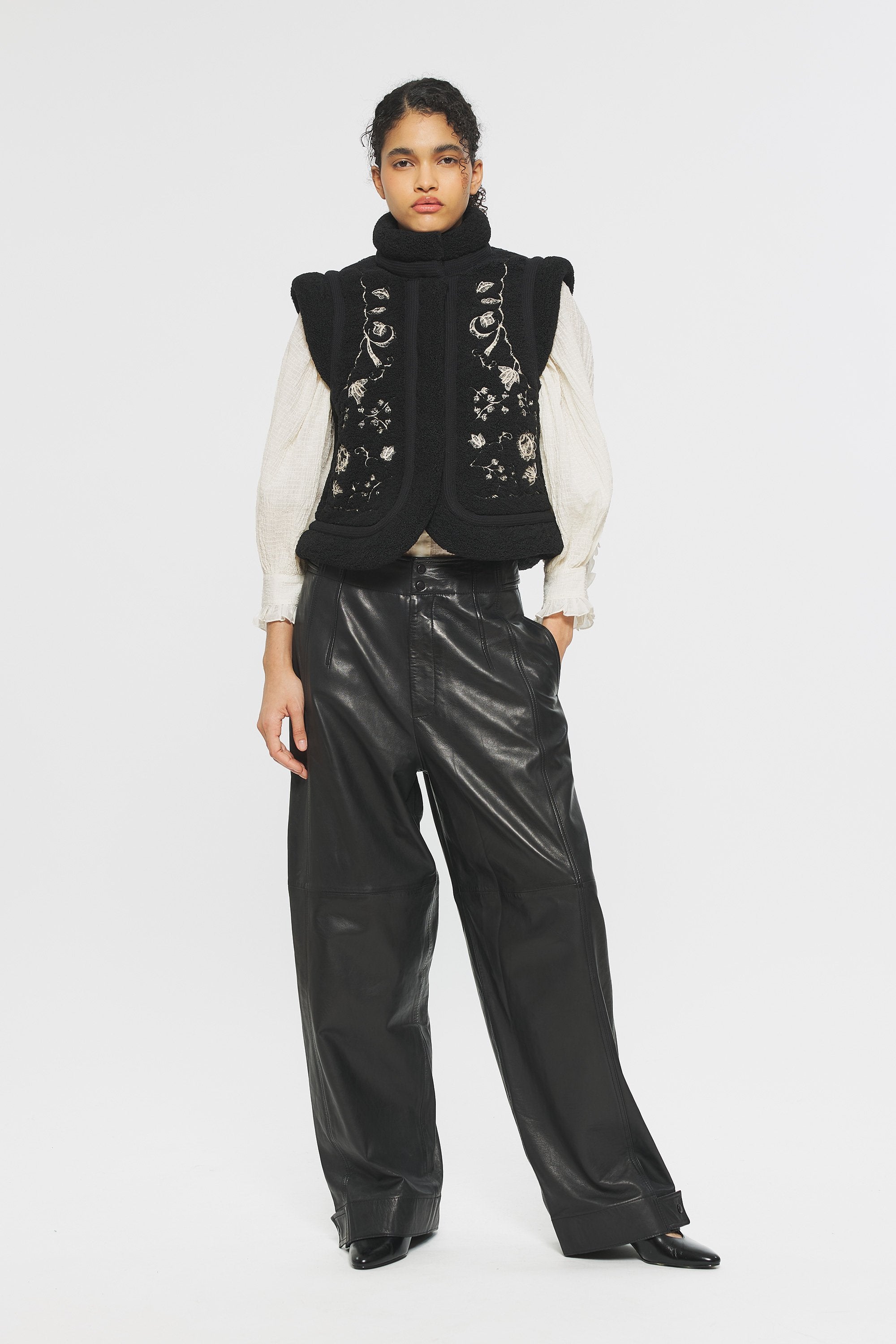 Saliba Embroidered gilet