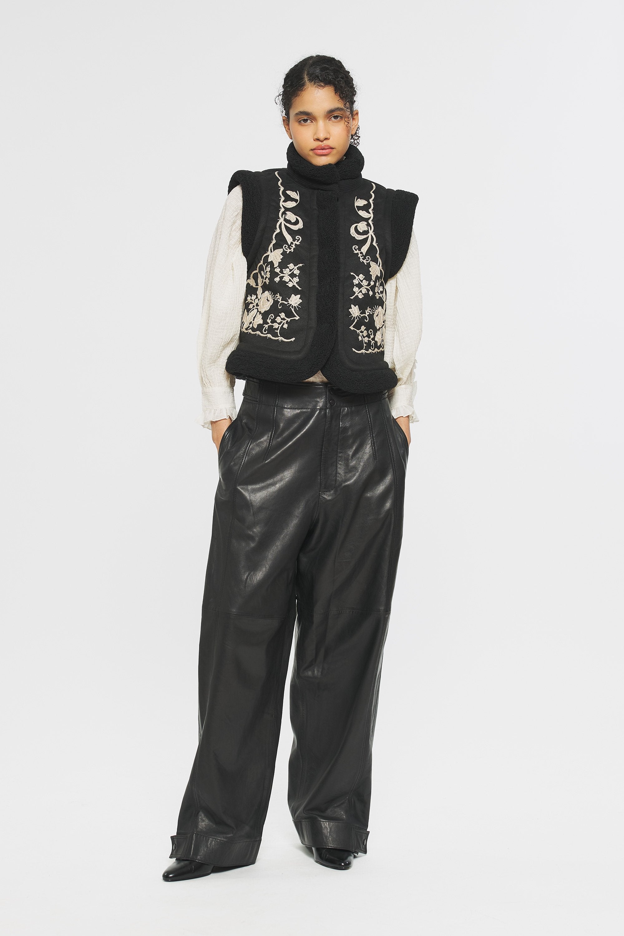 Saliba Embroidered gilet