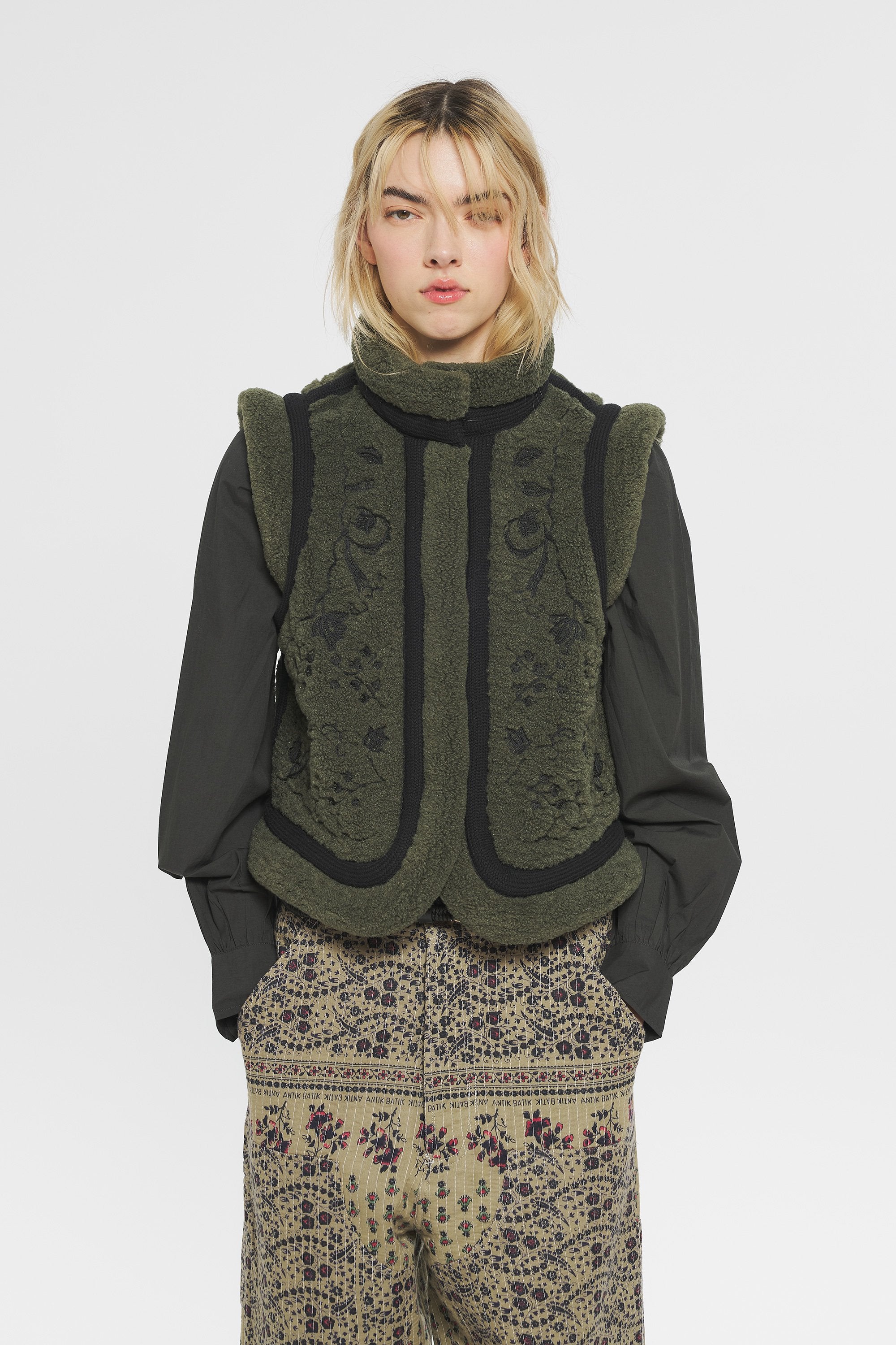 Saliba Embroidered gilet
