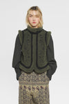 Saliba geborduurd gilet