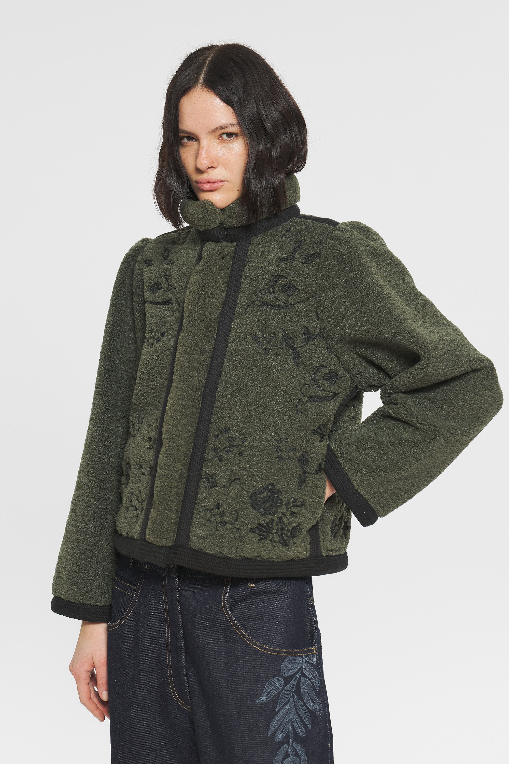 Veste brodée Saliba