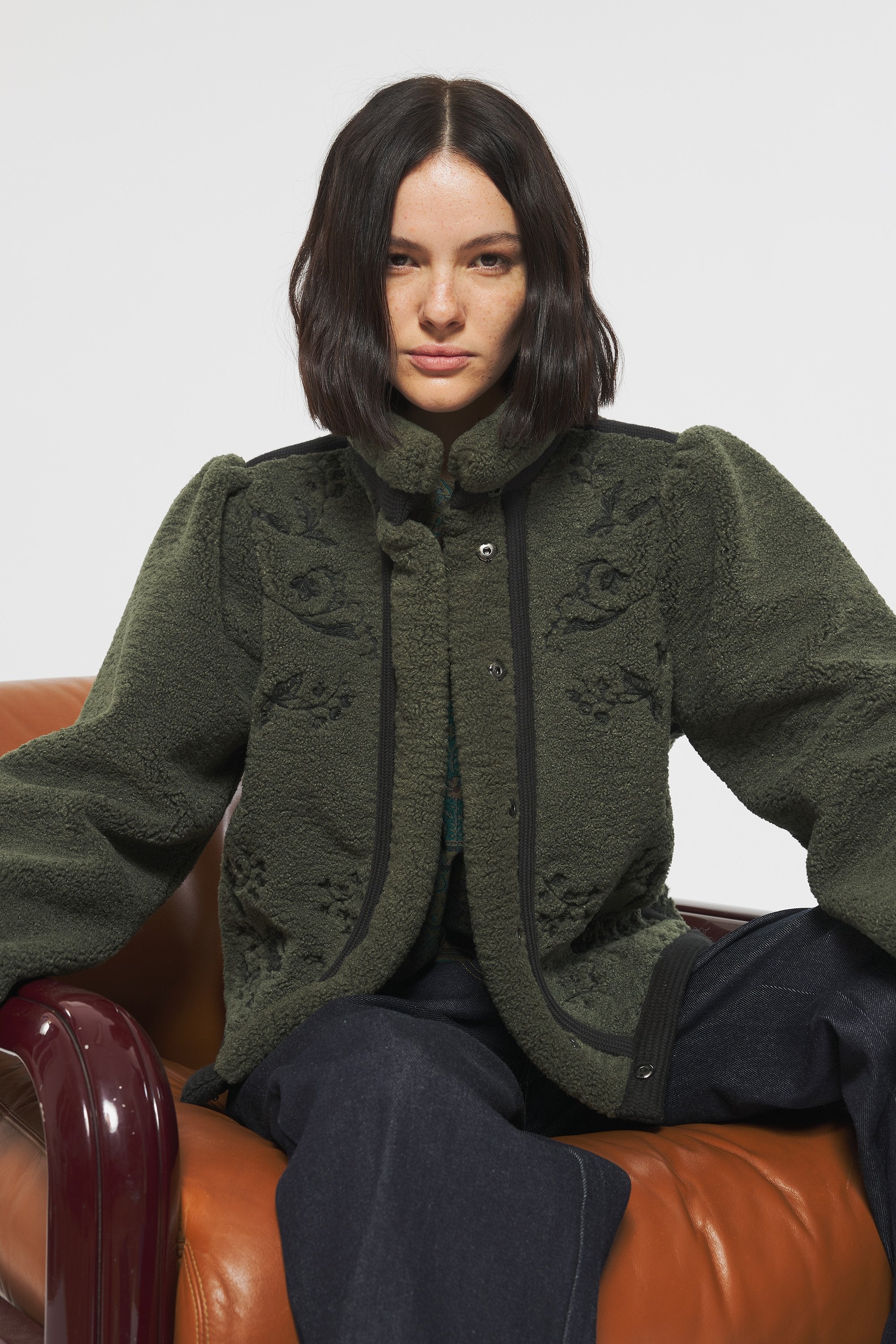 Veste brodée Saliba