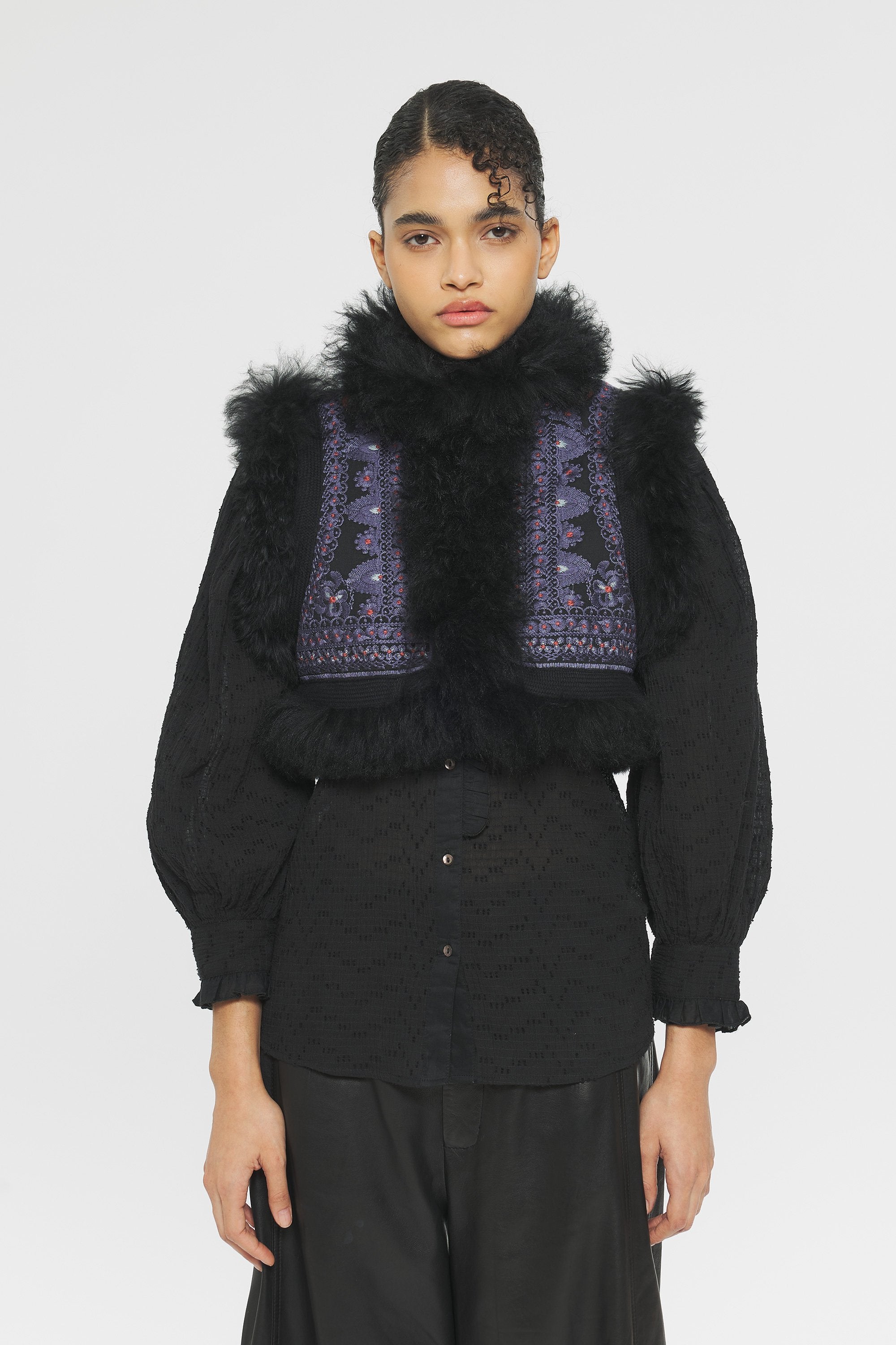 Sandor Embroidered bolero