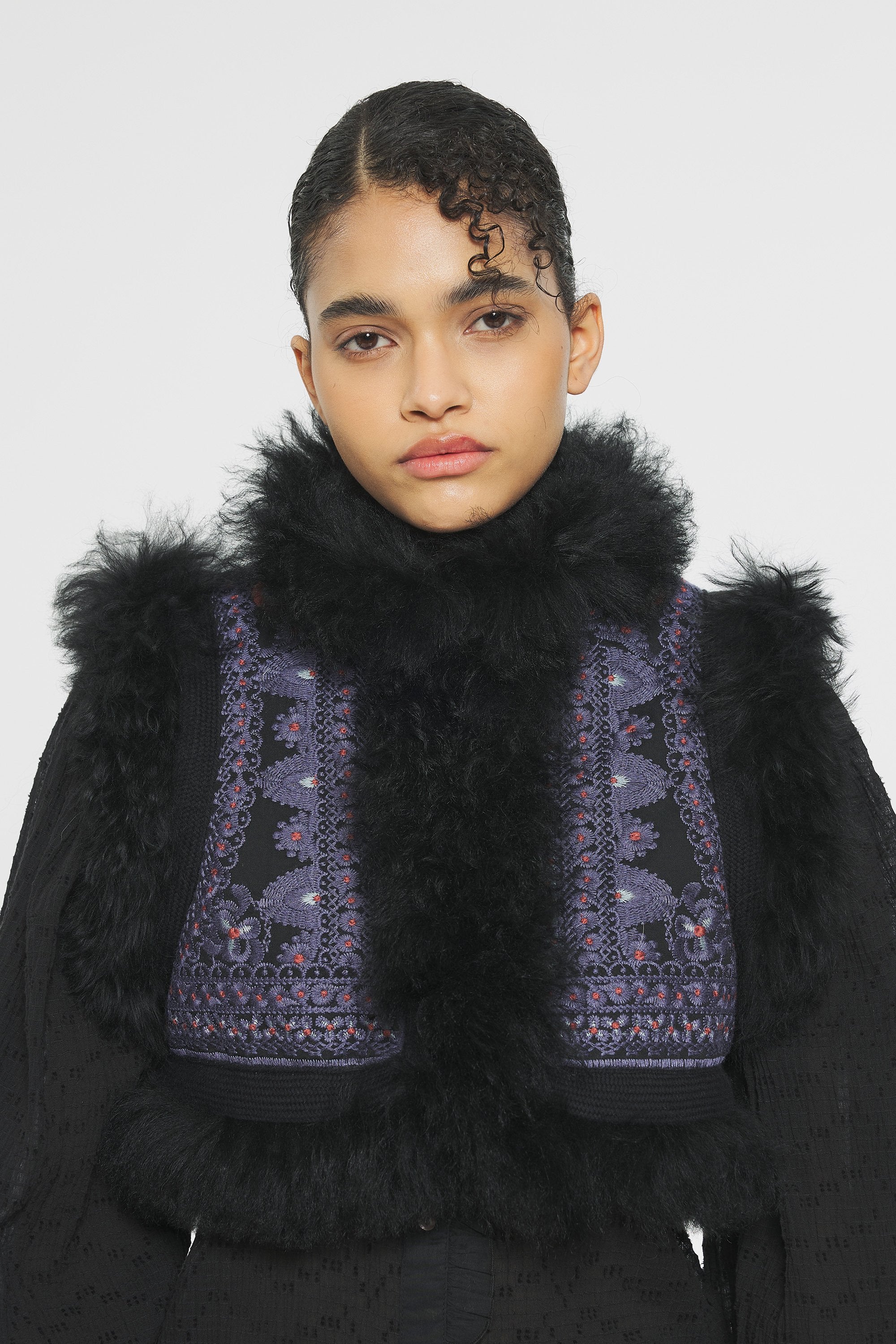 Sandor Embroidered bolero