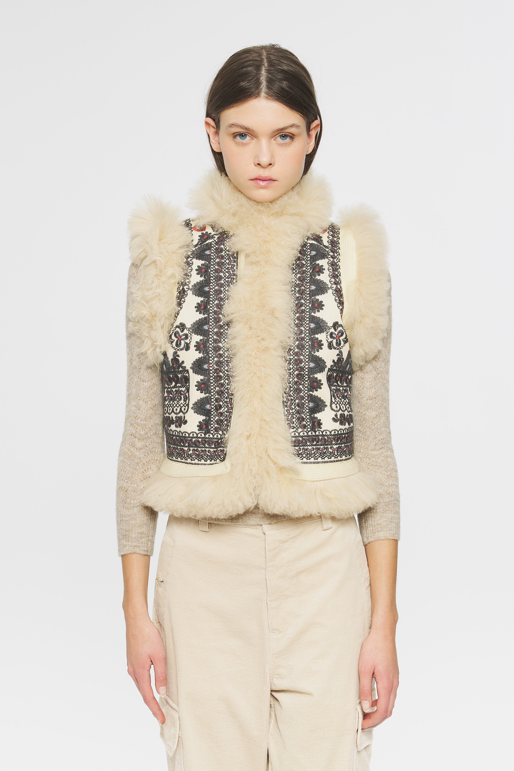 Bestickte Weste Sandor