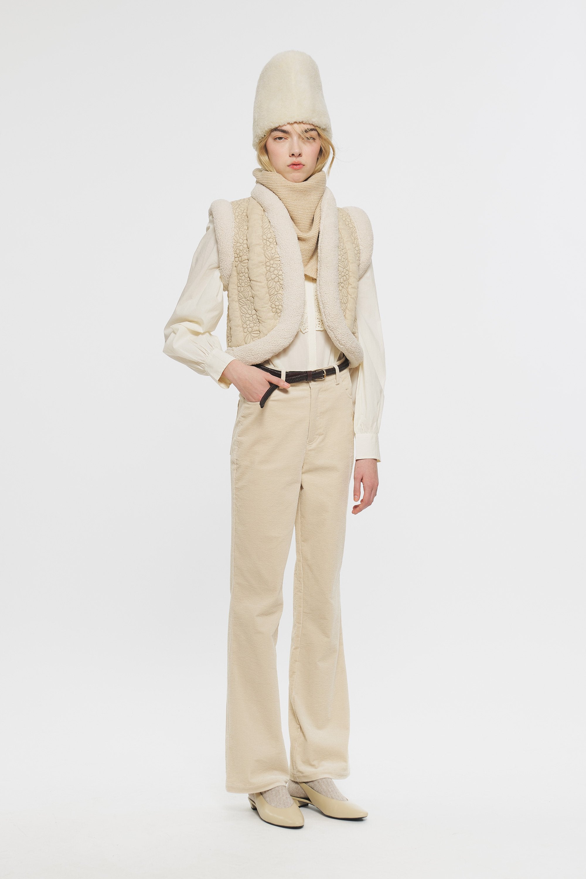 Sophie Embroidered gilet