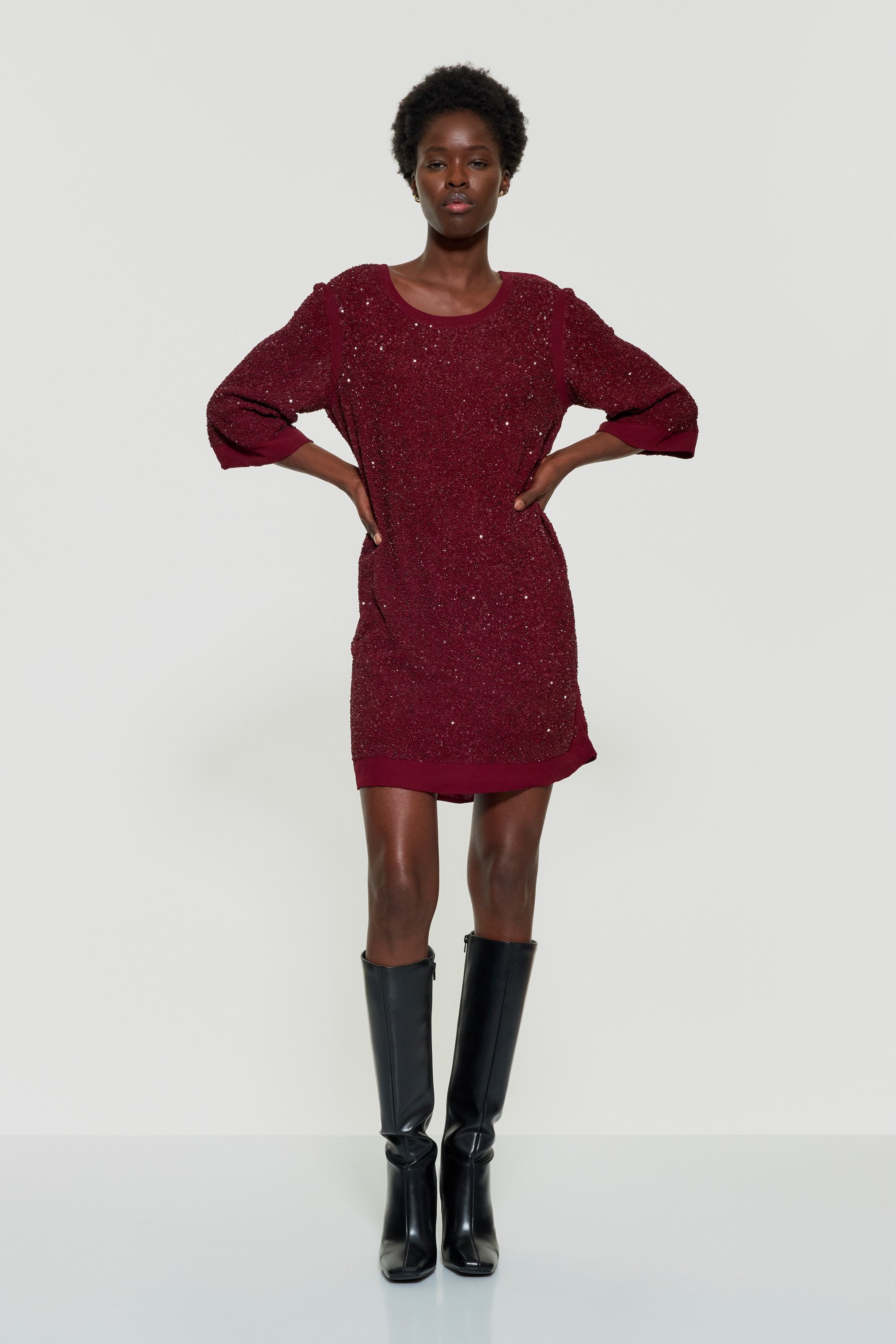 Pailletten-Kleid Stefi