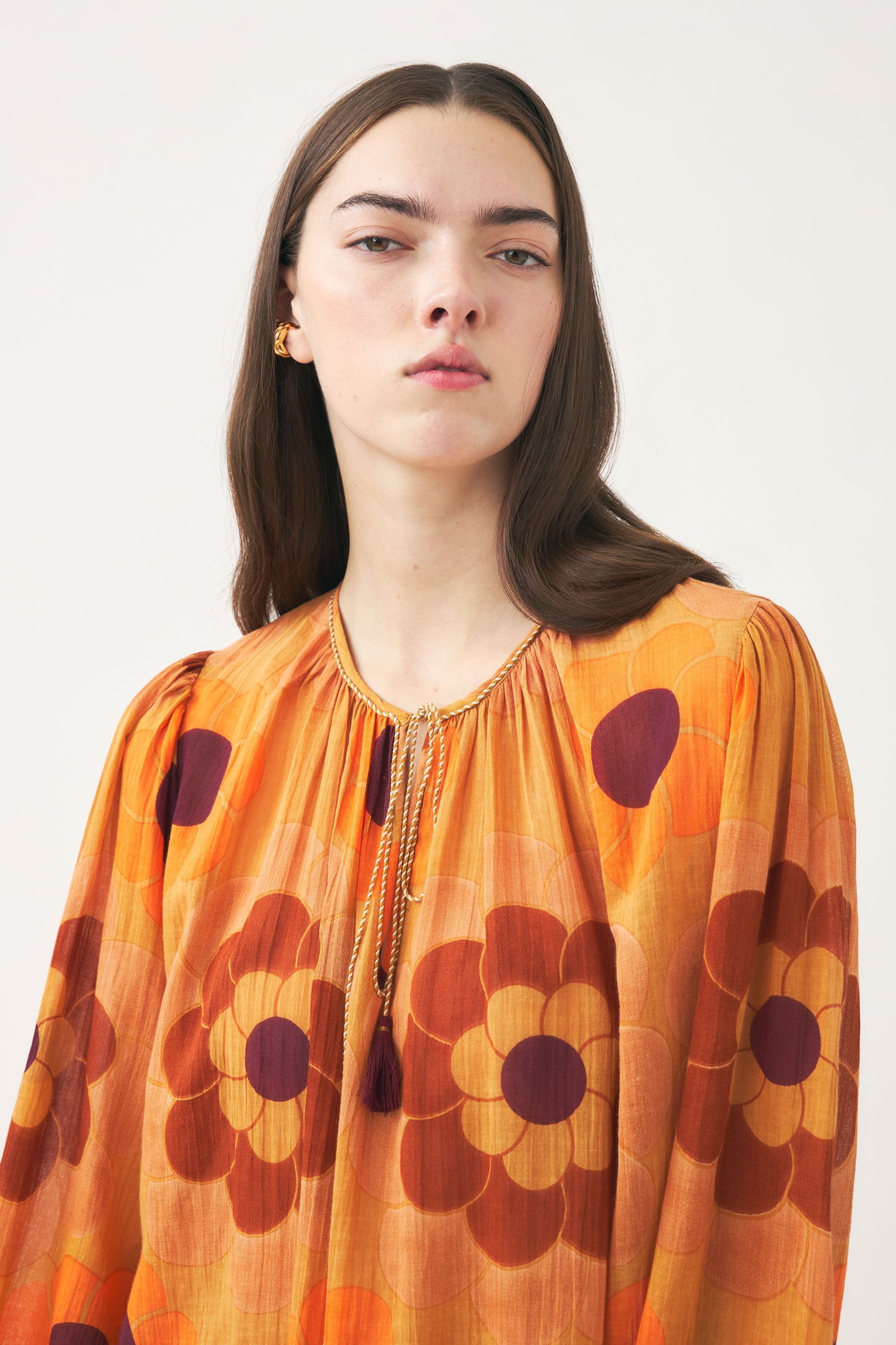 Print fluid dress Suny