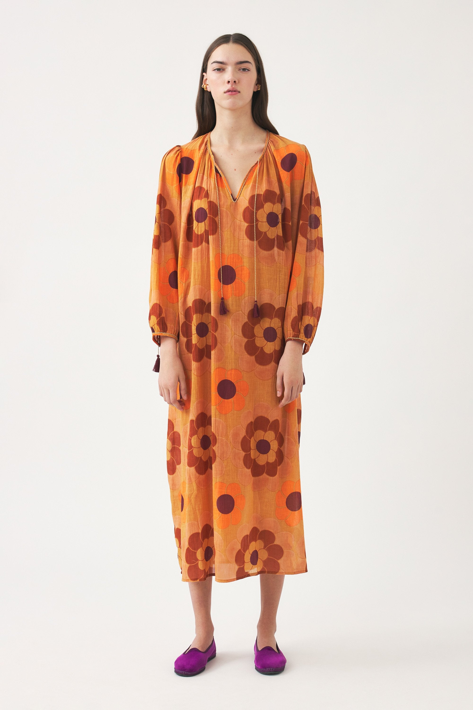Print fluid dress Suny