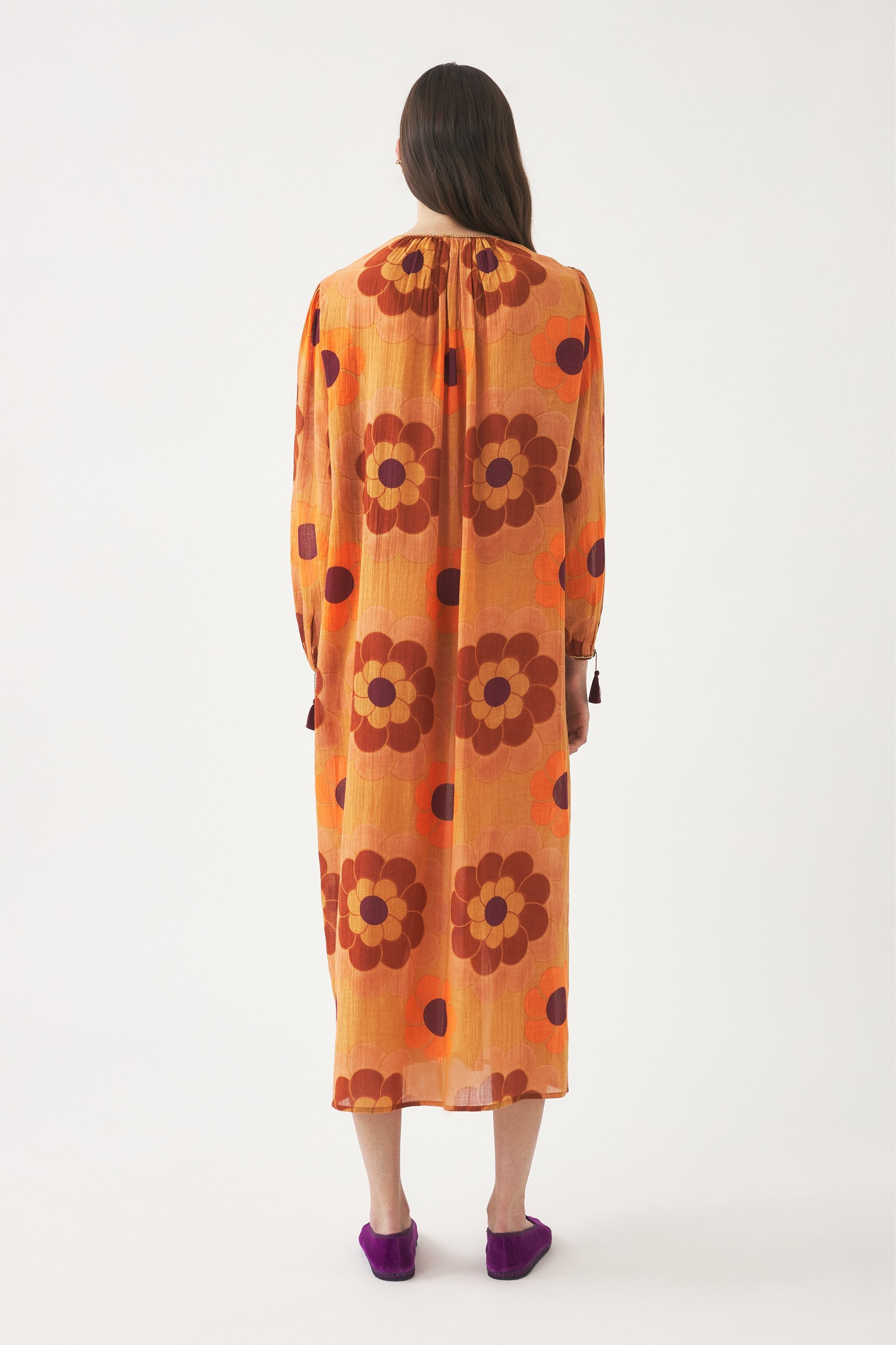 Robe fluide imprimée Suny