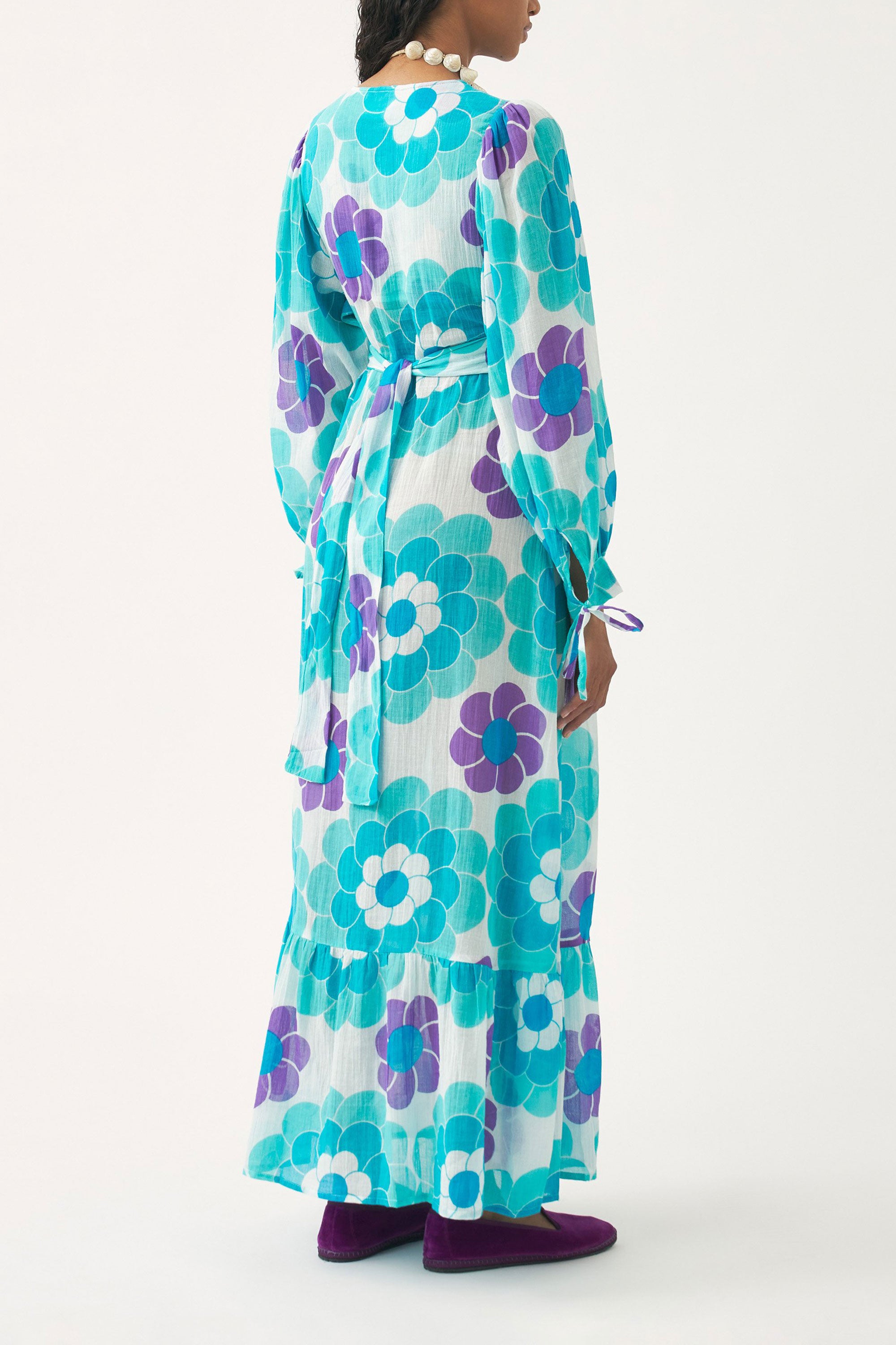 Robe longue imprimée Suny
