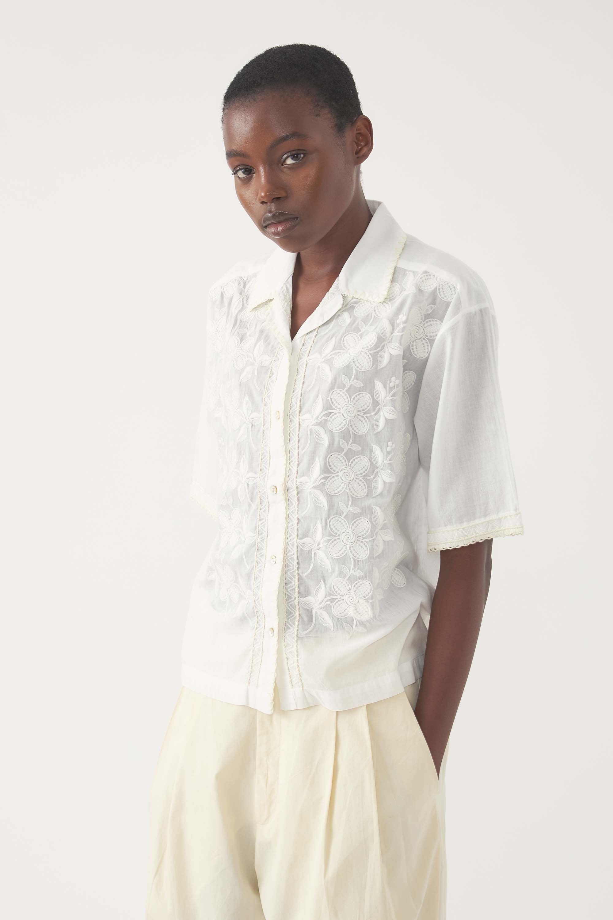 Embroidered Blouse Suzane