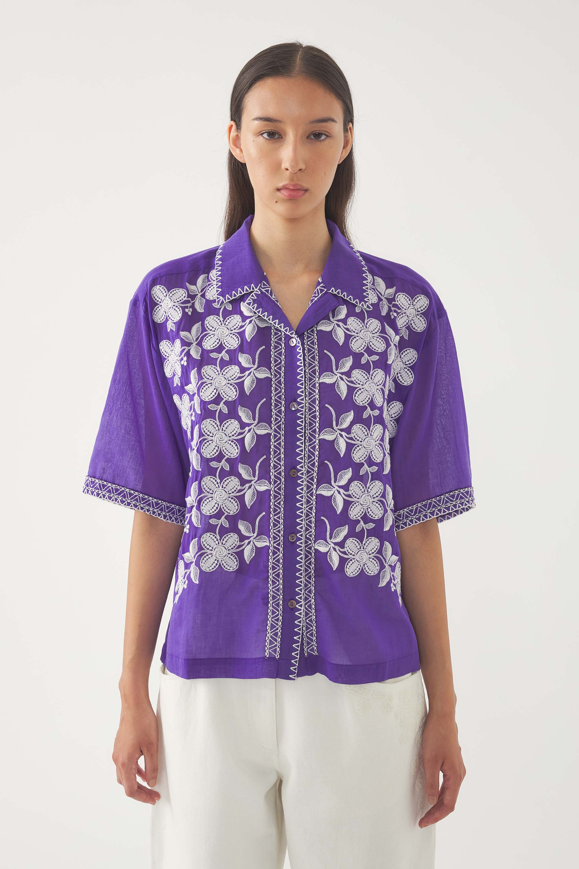 Embroidered Blouse Suzane