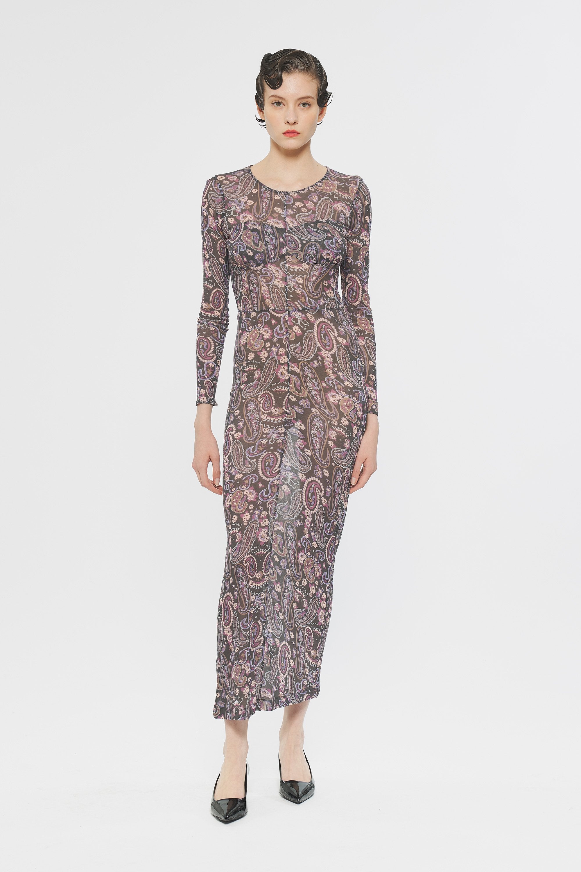 Tadic Print maxi dress