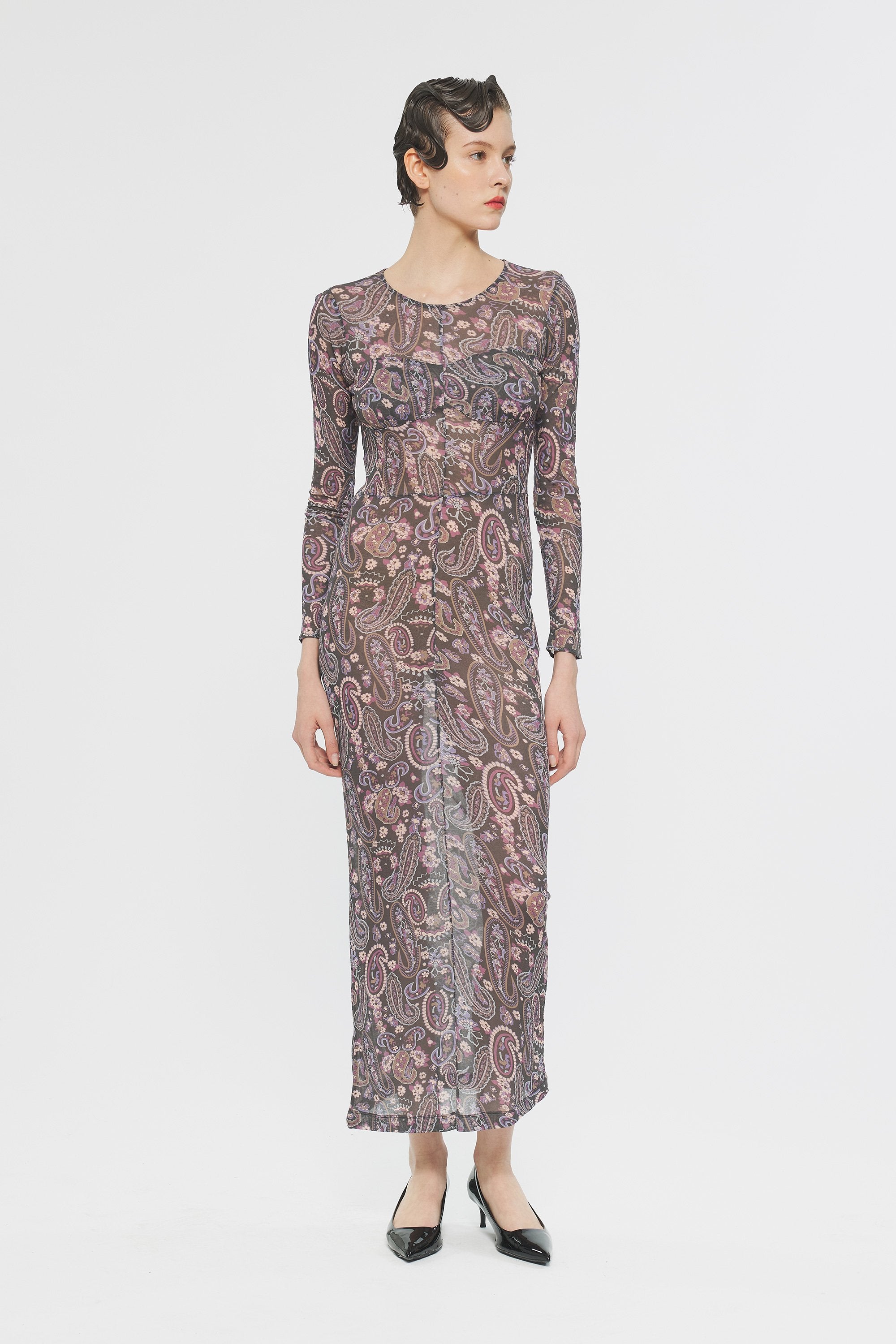 Tadic Print maxi dress