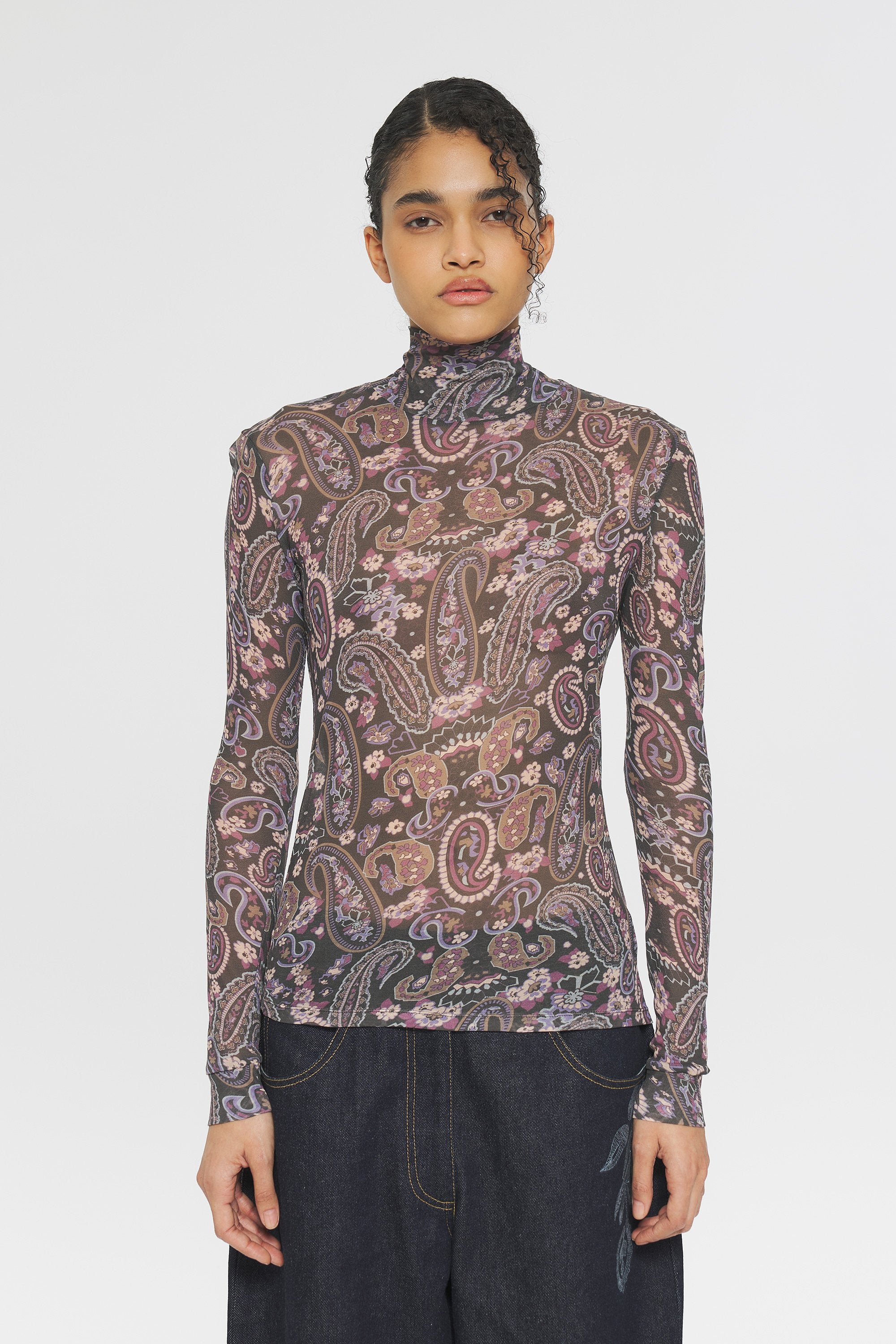 Tadic Print turtleneck