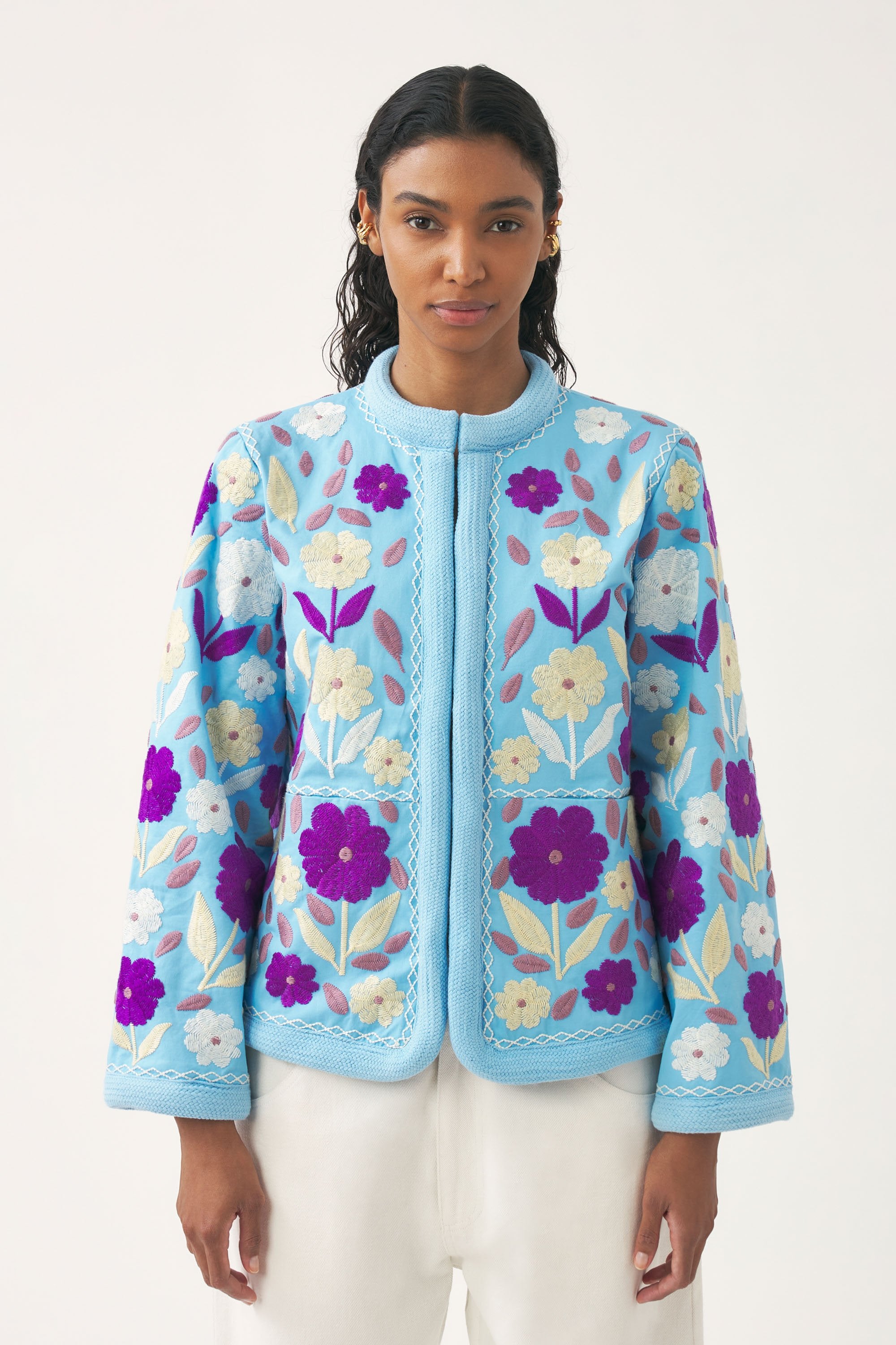 Embroidered jacket Tady