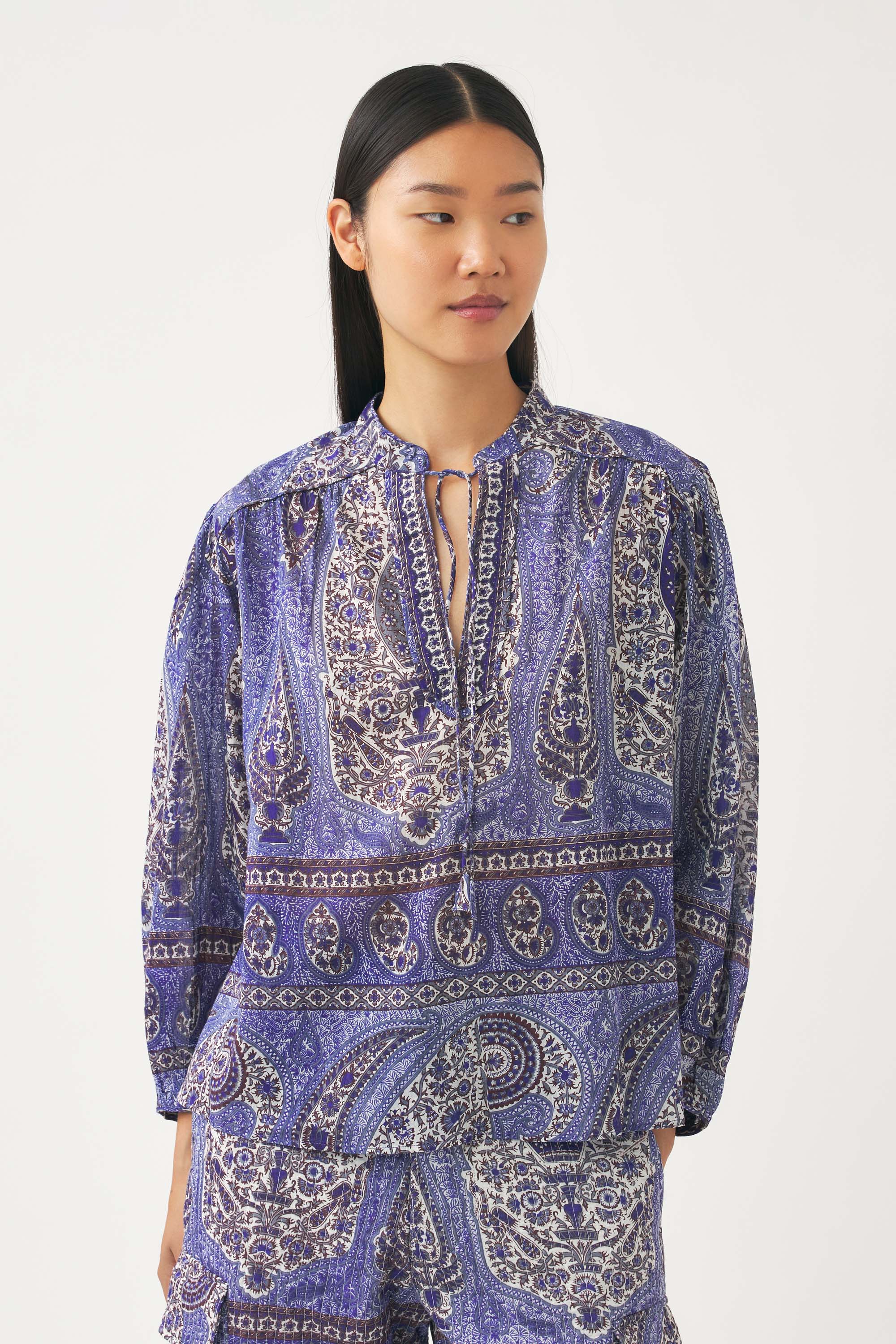 Print blouse Tajar