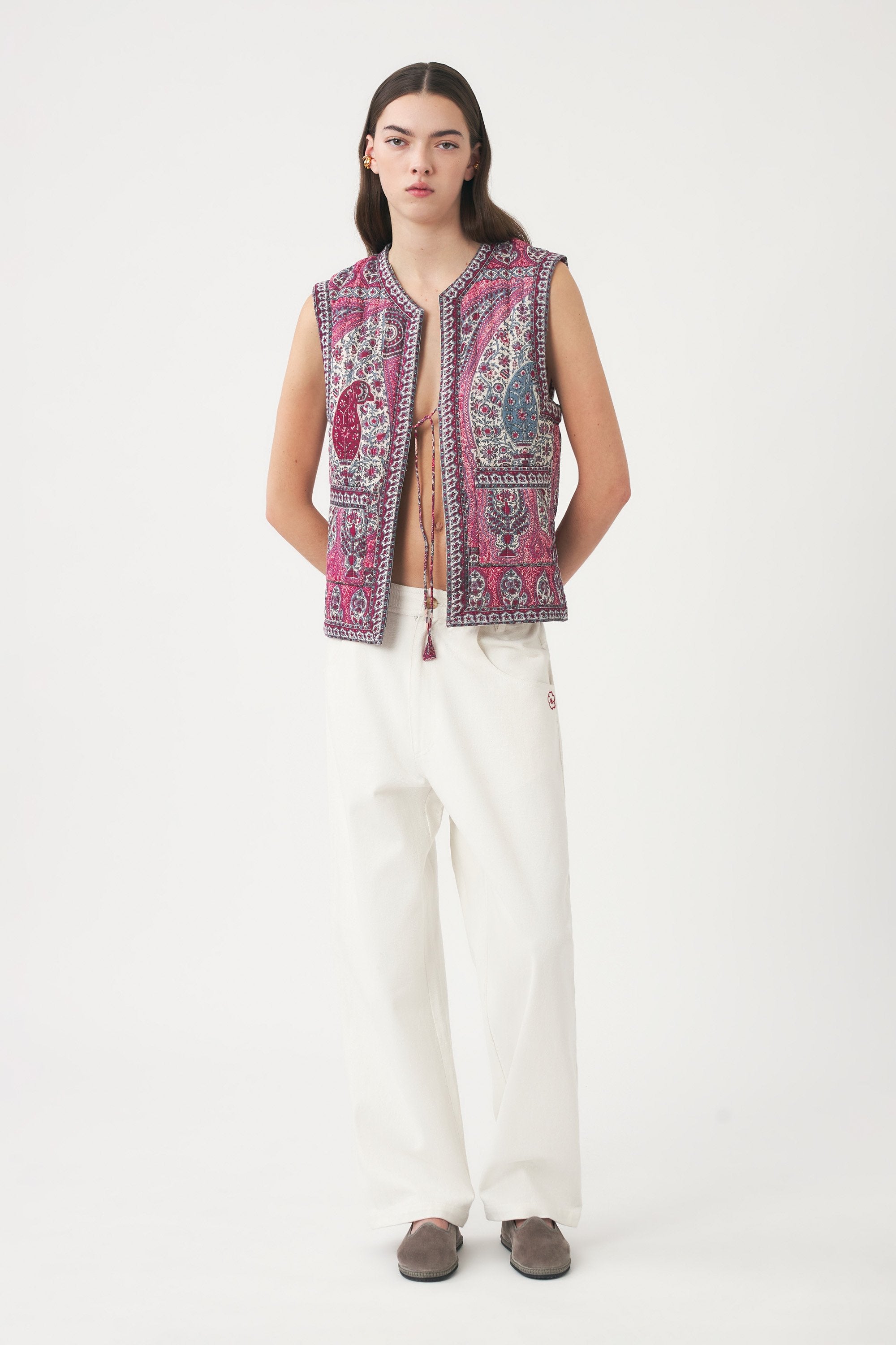 Gilet imprimé Tajar