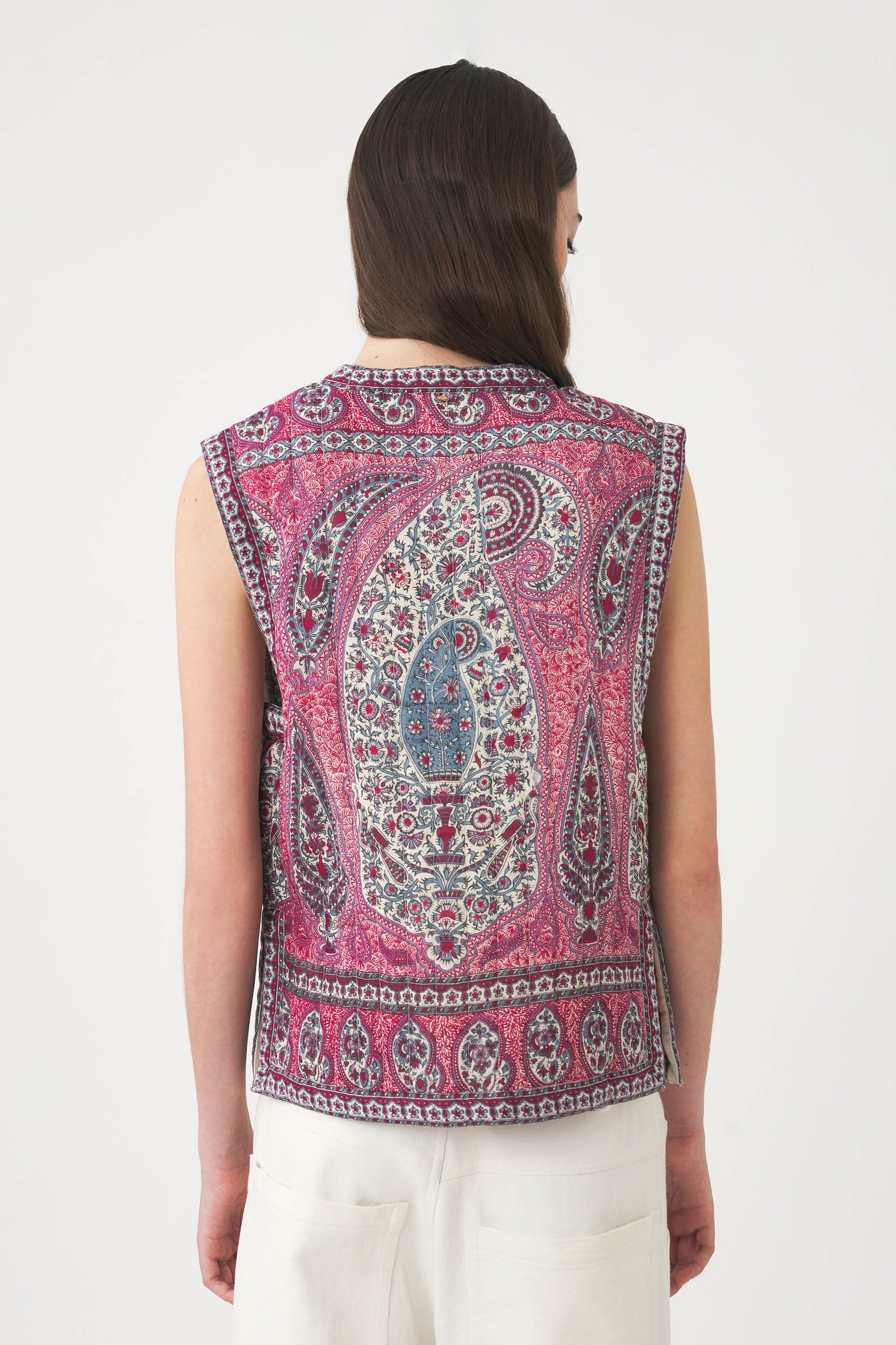 Gilet imprimé Tajar