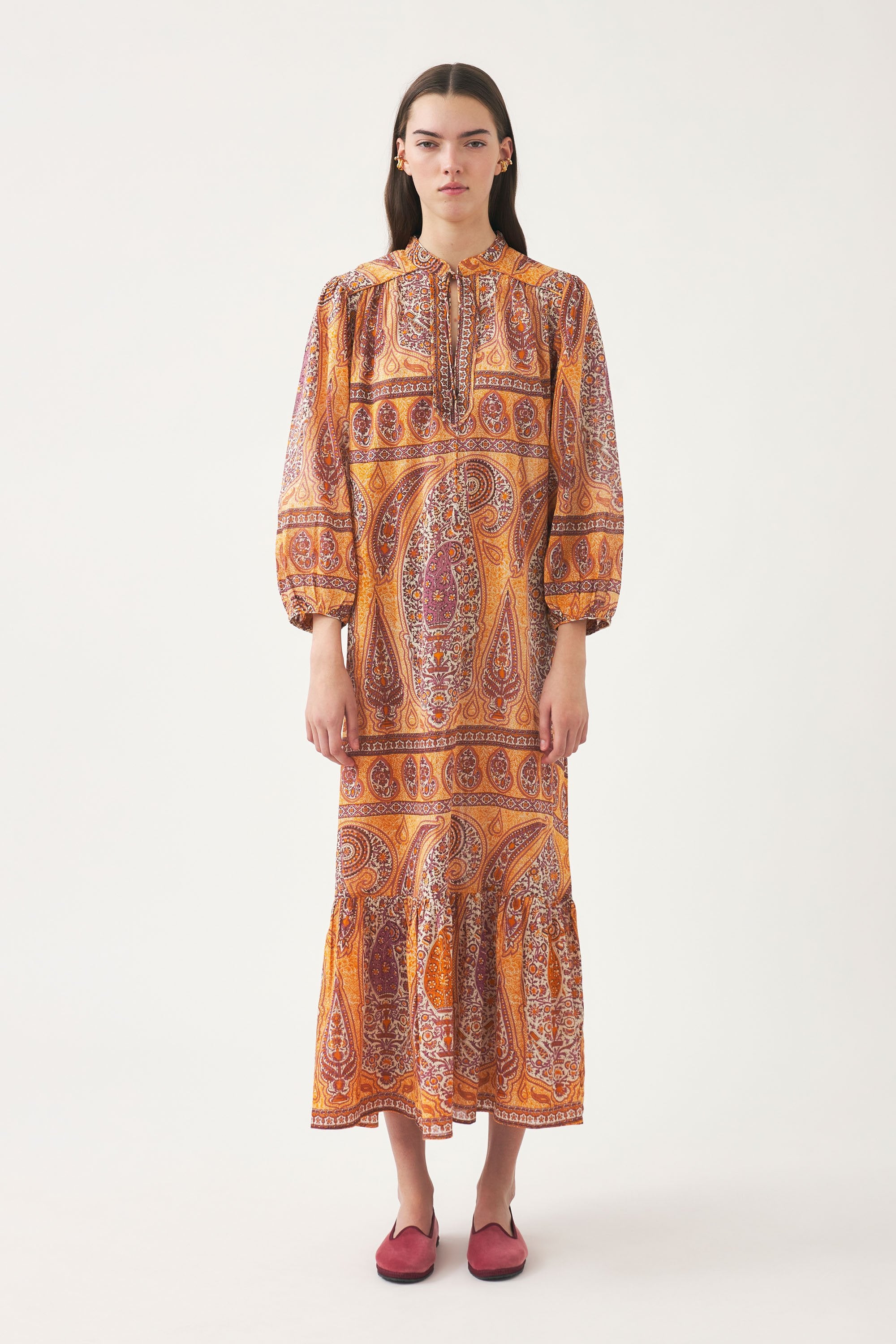 Vestido estampado Tajar